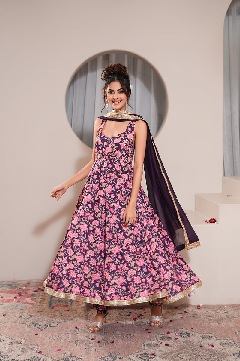 Zinnia Gota Dupatta