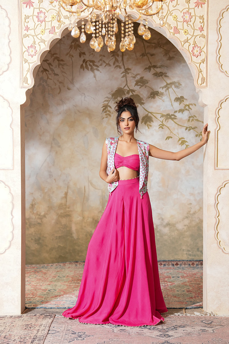 Gulabi Bageecha Sharara Set