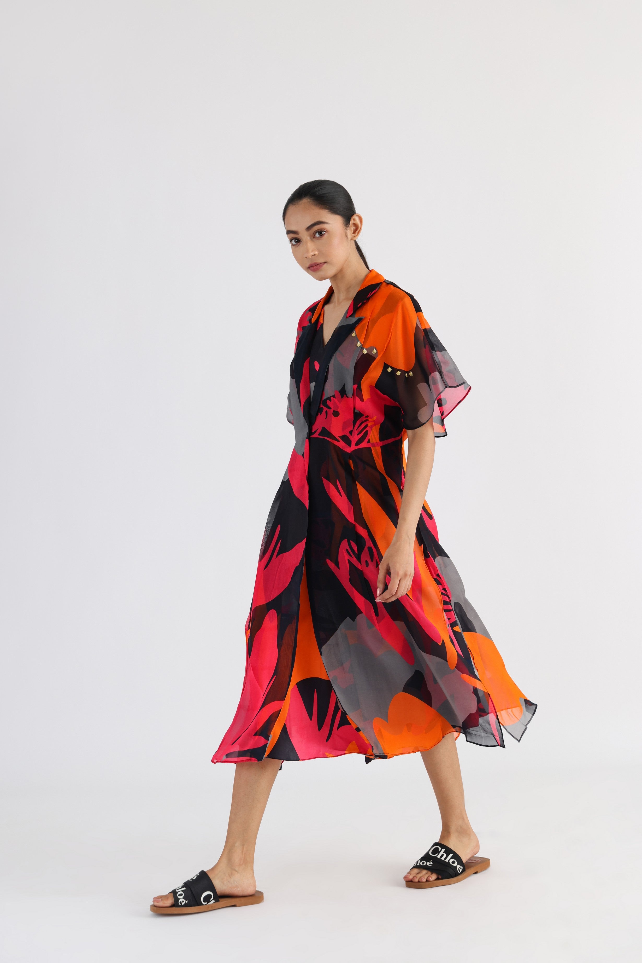 THE ORGANZA OVERLAY DRESS