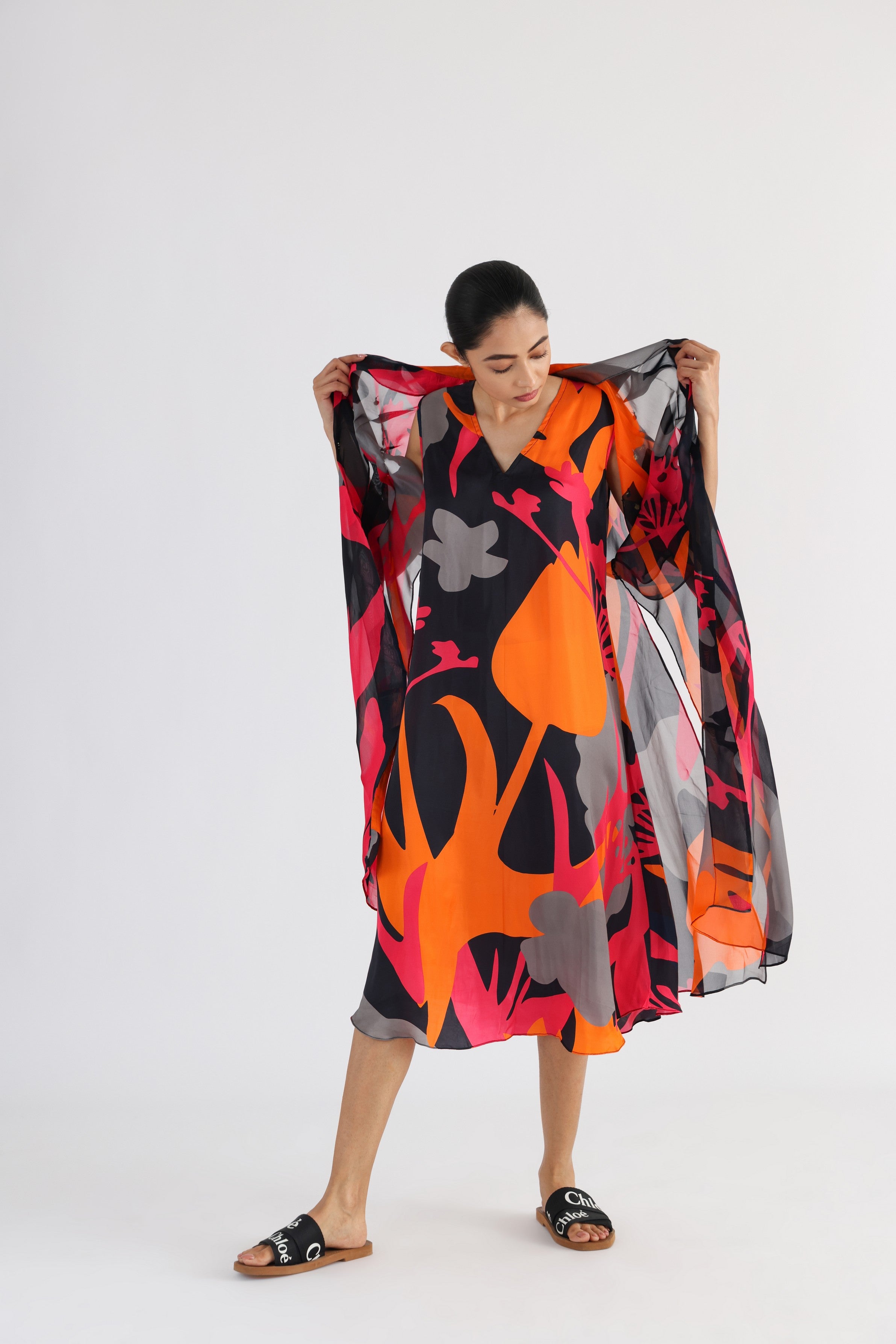 THE ORGANZA OVERLAY DRESS