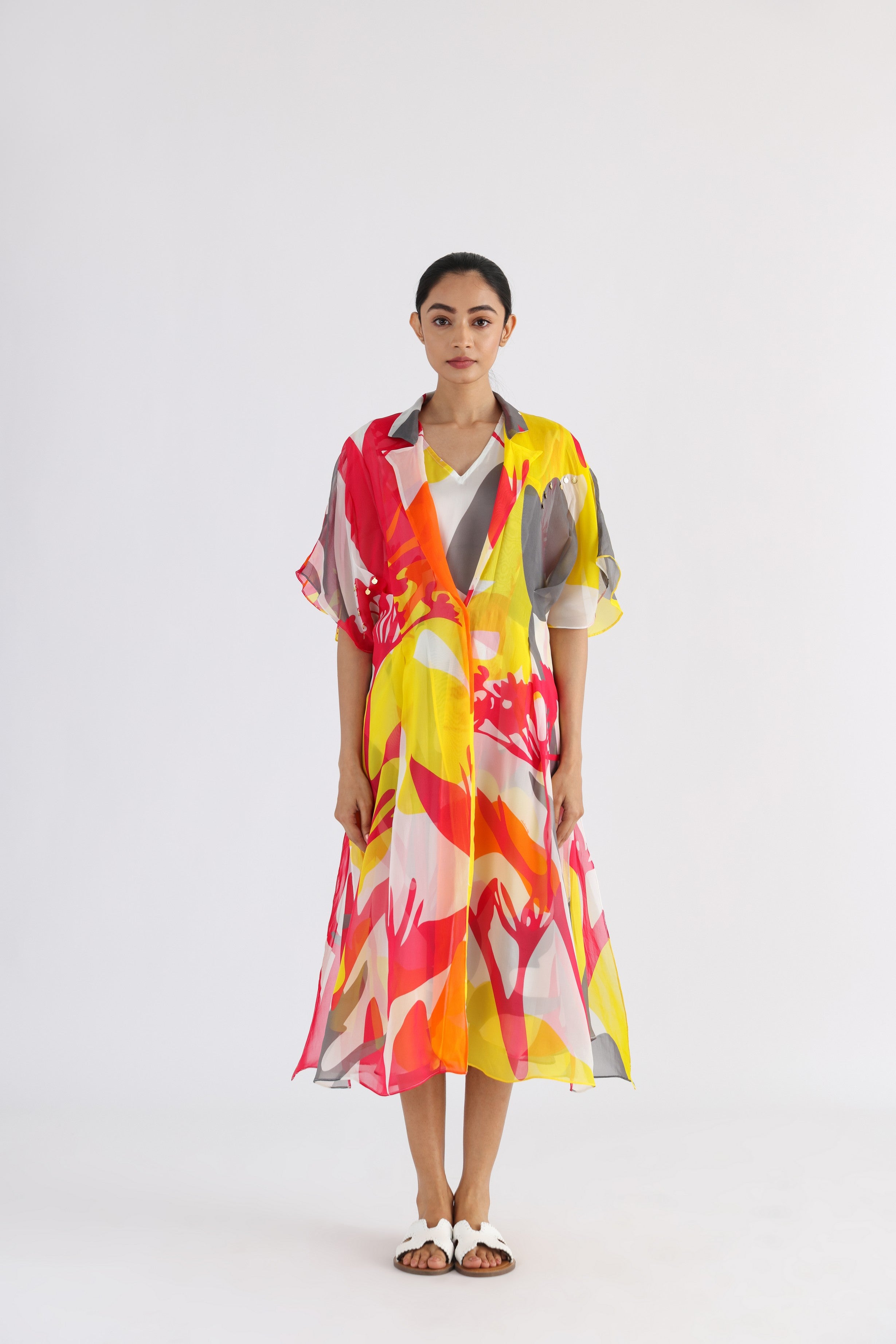 THE ORGANZA OVERLAY DRESS