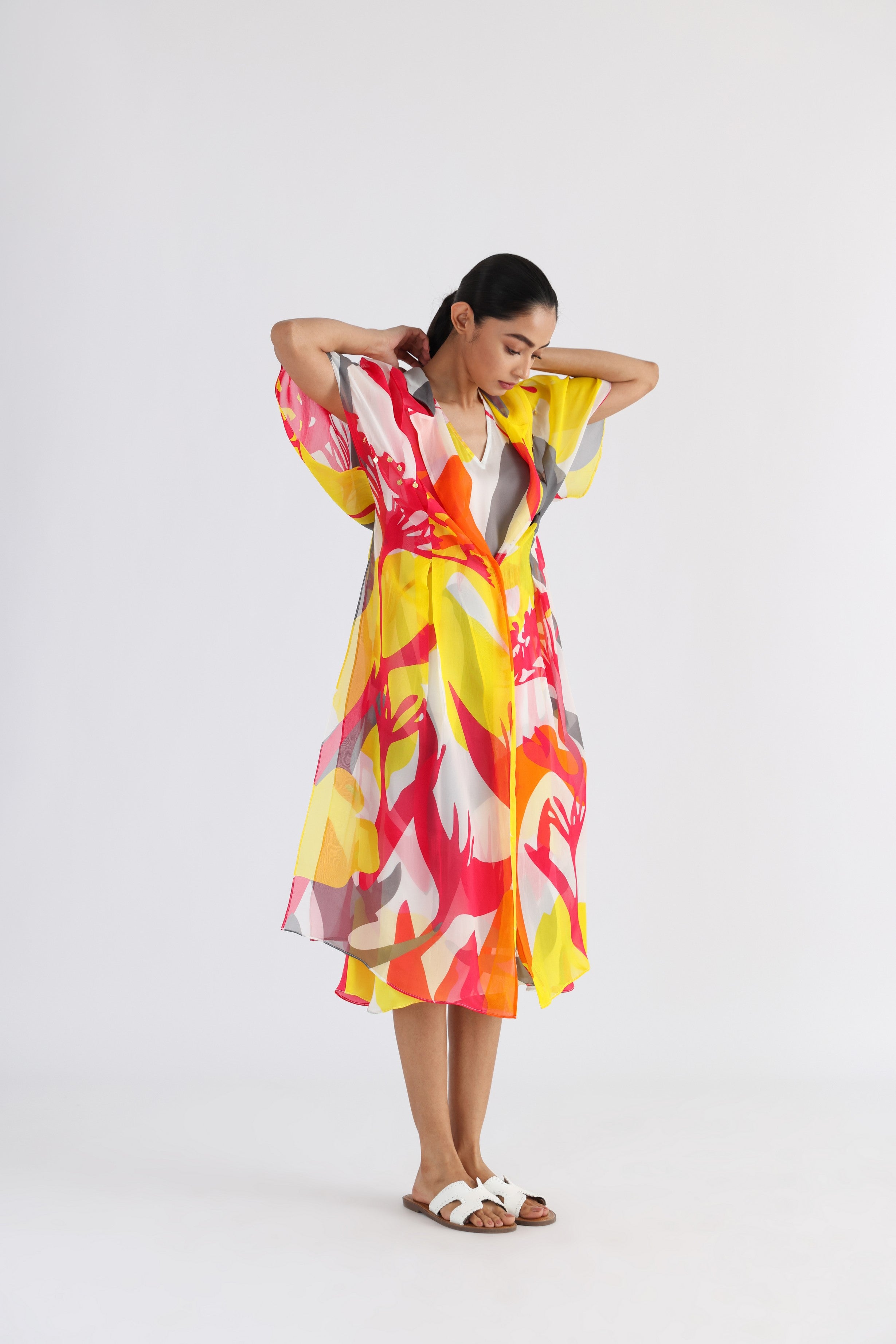 THE ORGANZA OVERLAY DRESS