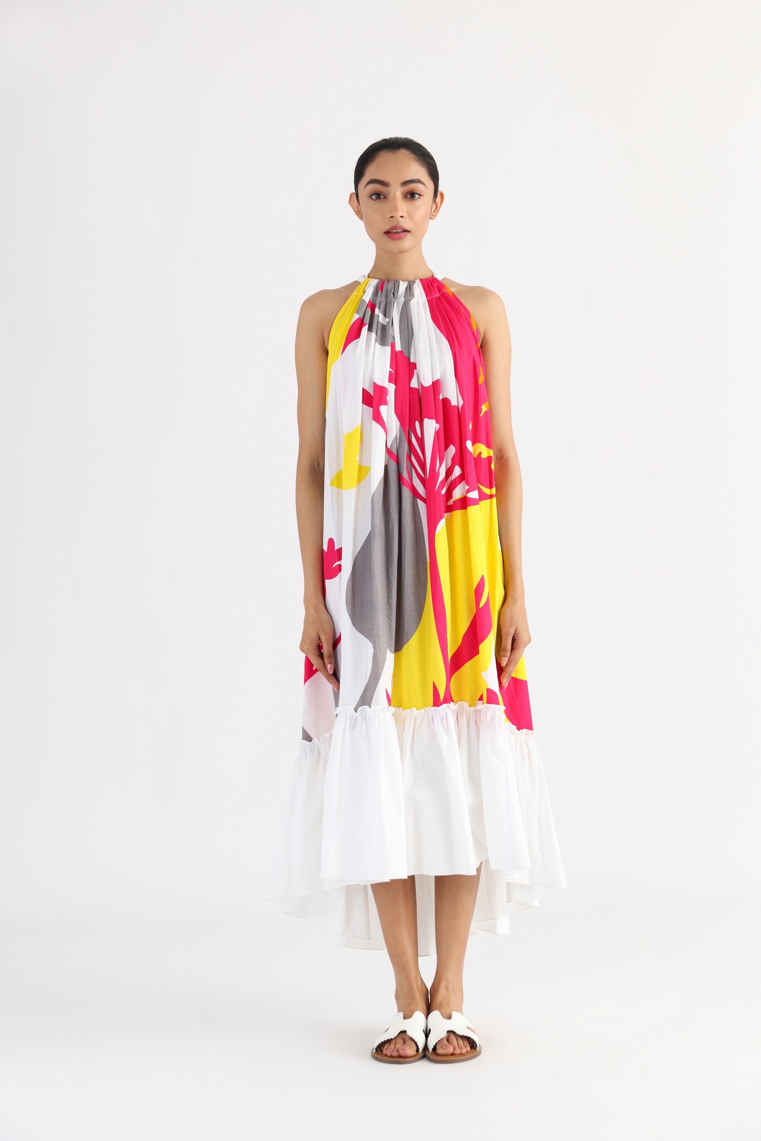 THE SUMMER HALTER DRESS