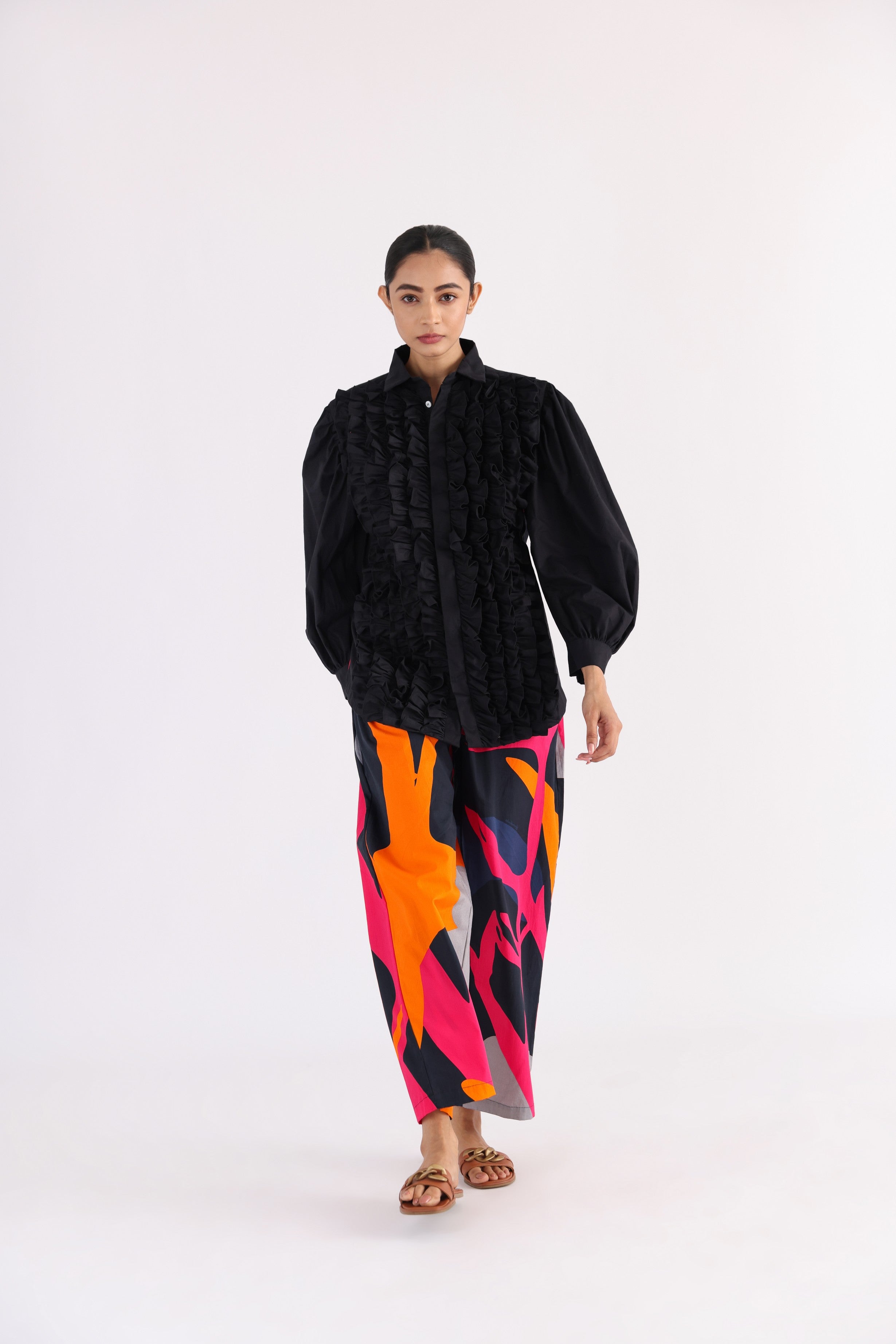 THE RUFFLE RAY SHIRT