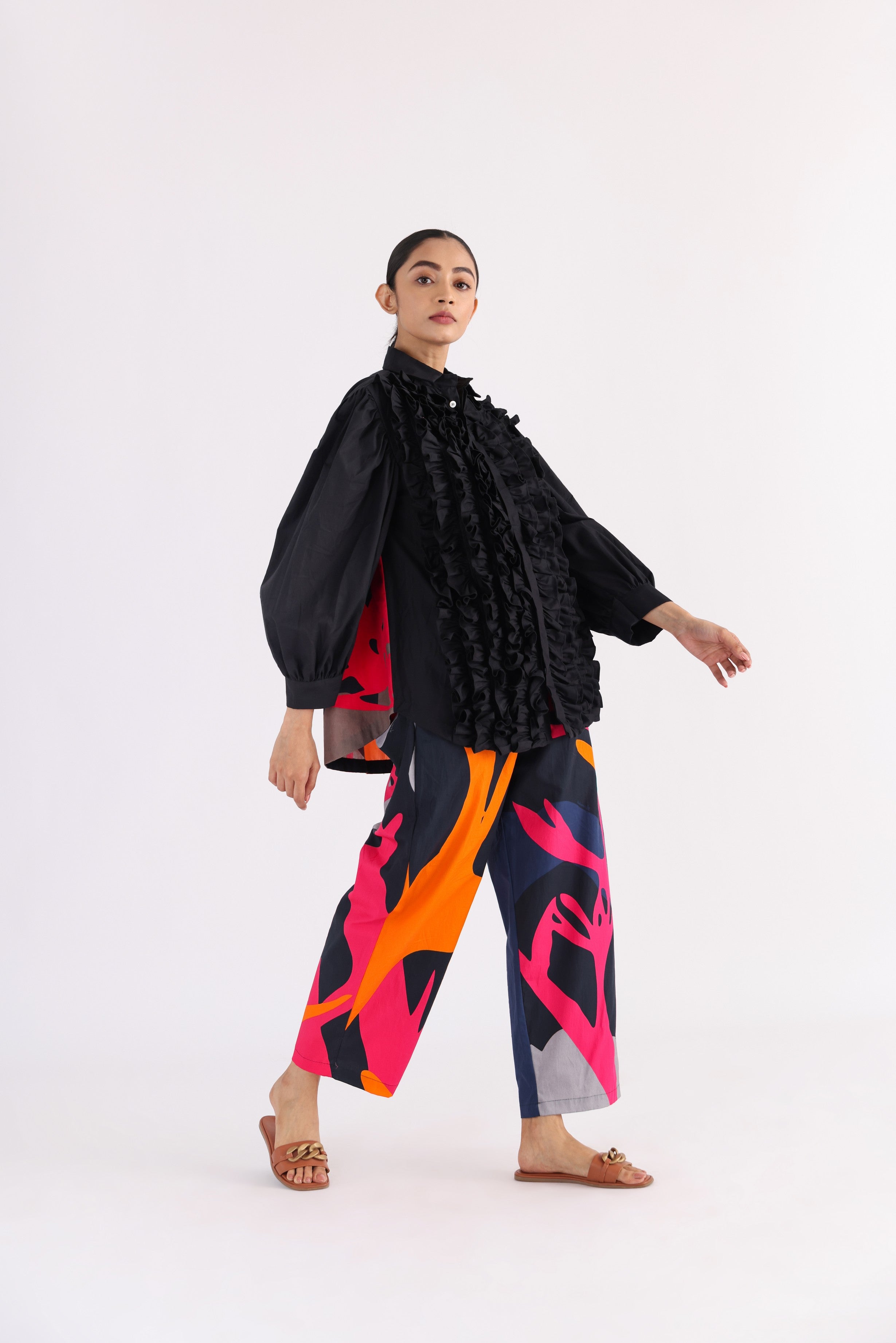 THE RUFFLE RAY SHIRT