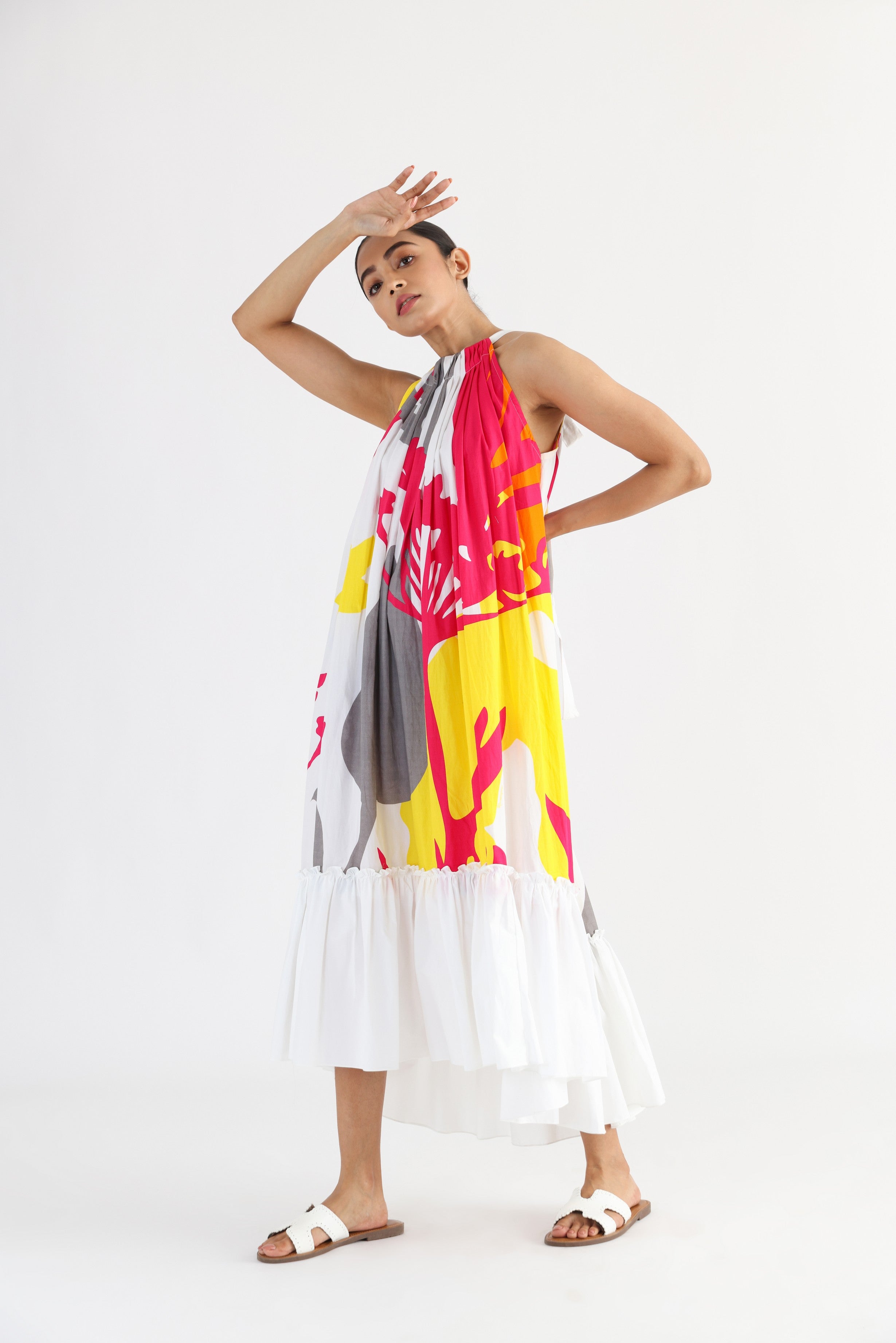 THE SUMMER HALTER DRESS