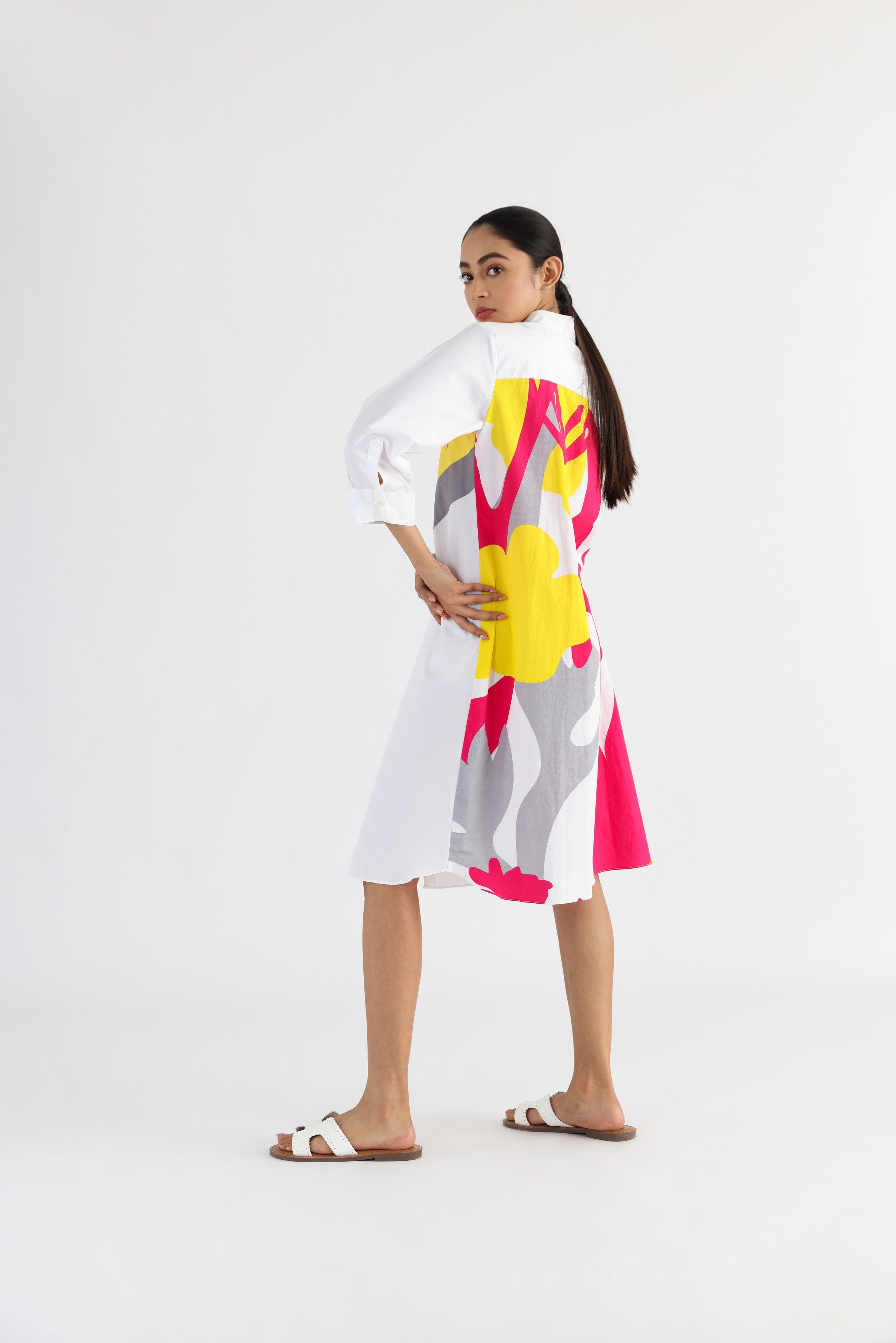 V-BLOCK DRESS