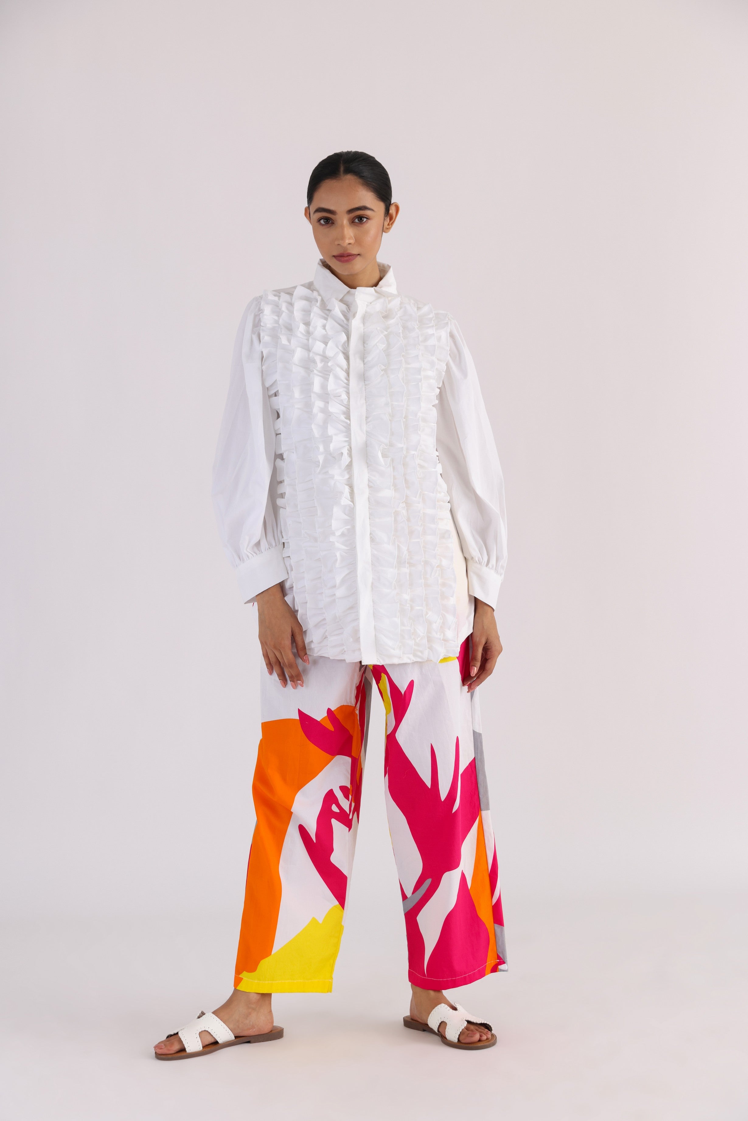 THE RUFFLE RAY SHIRT