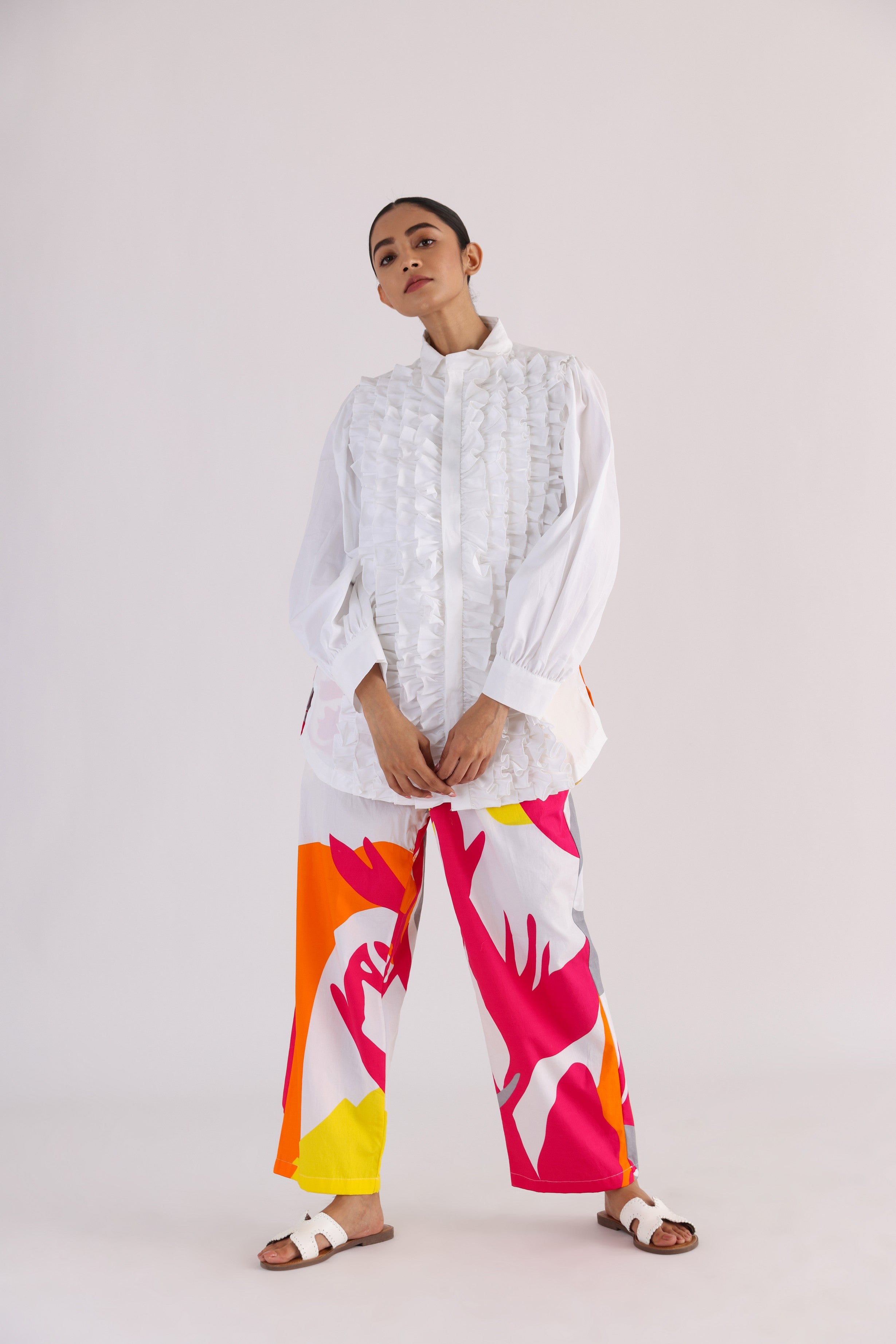 THE RUFFLE RAY SHIRT