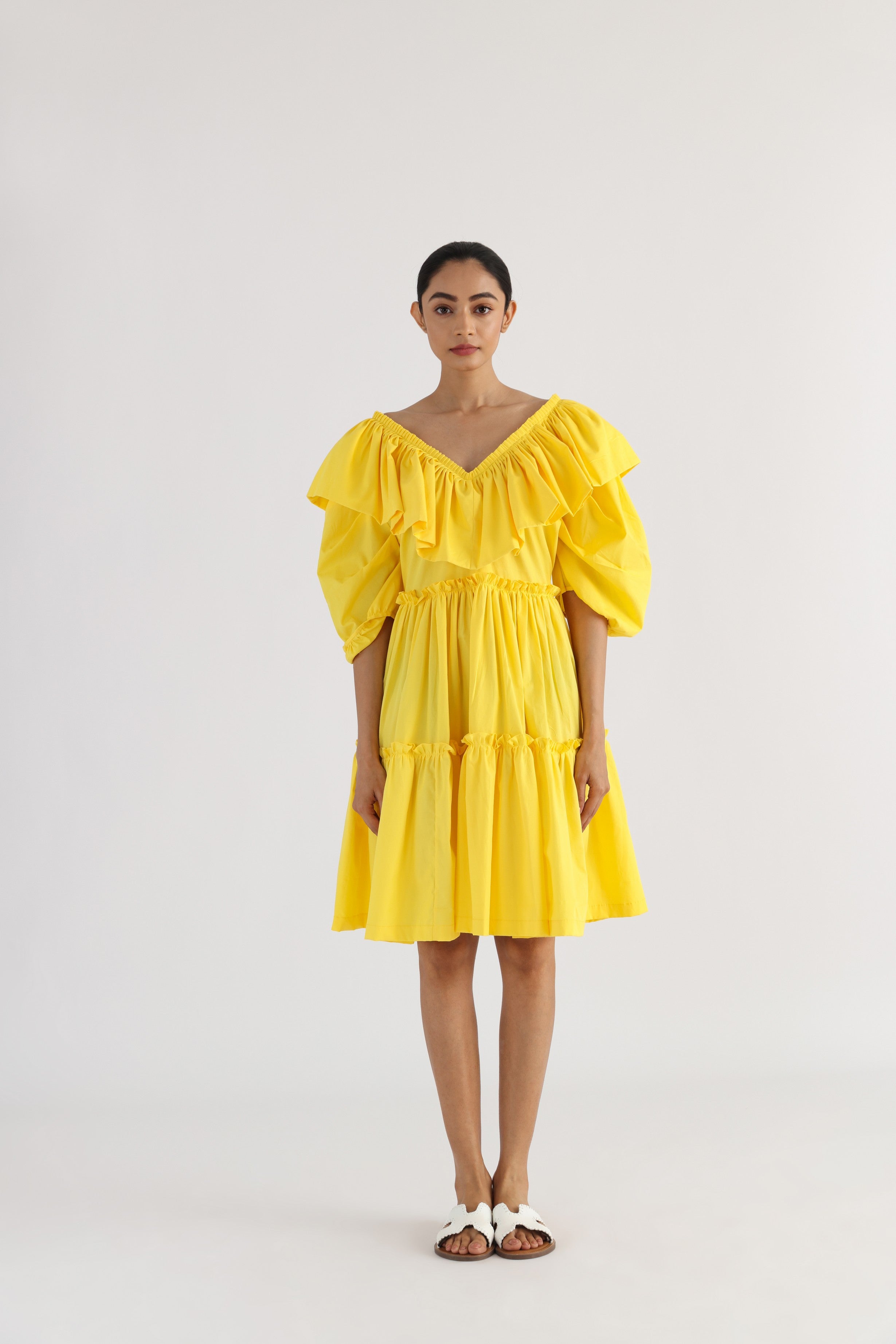 THE EUNOIA FRILL DRESS