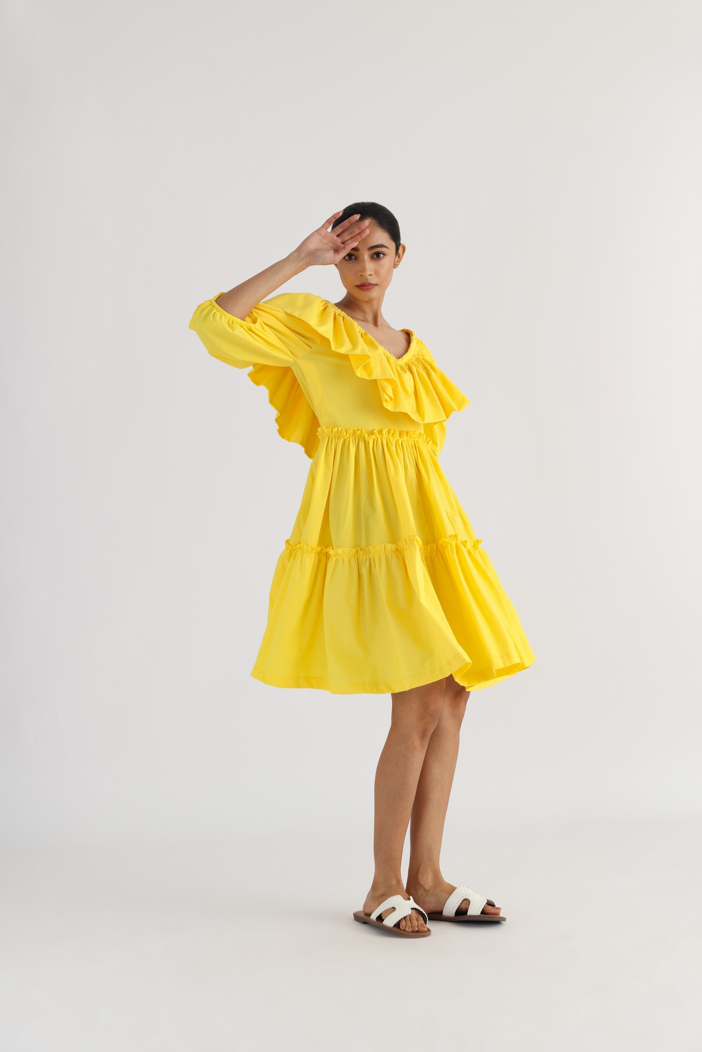 THE EUNOIA FRILL DRESS