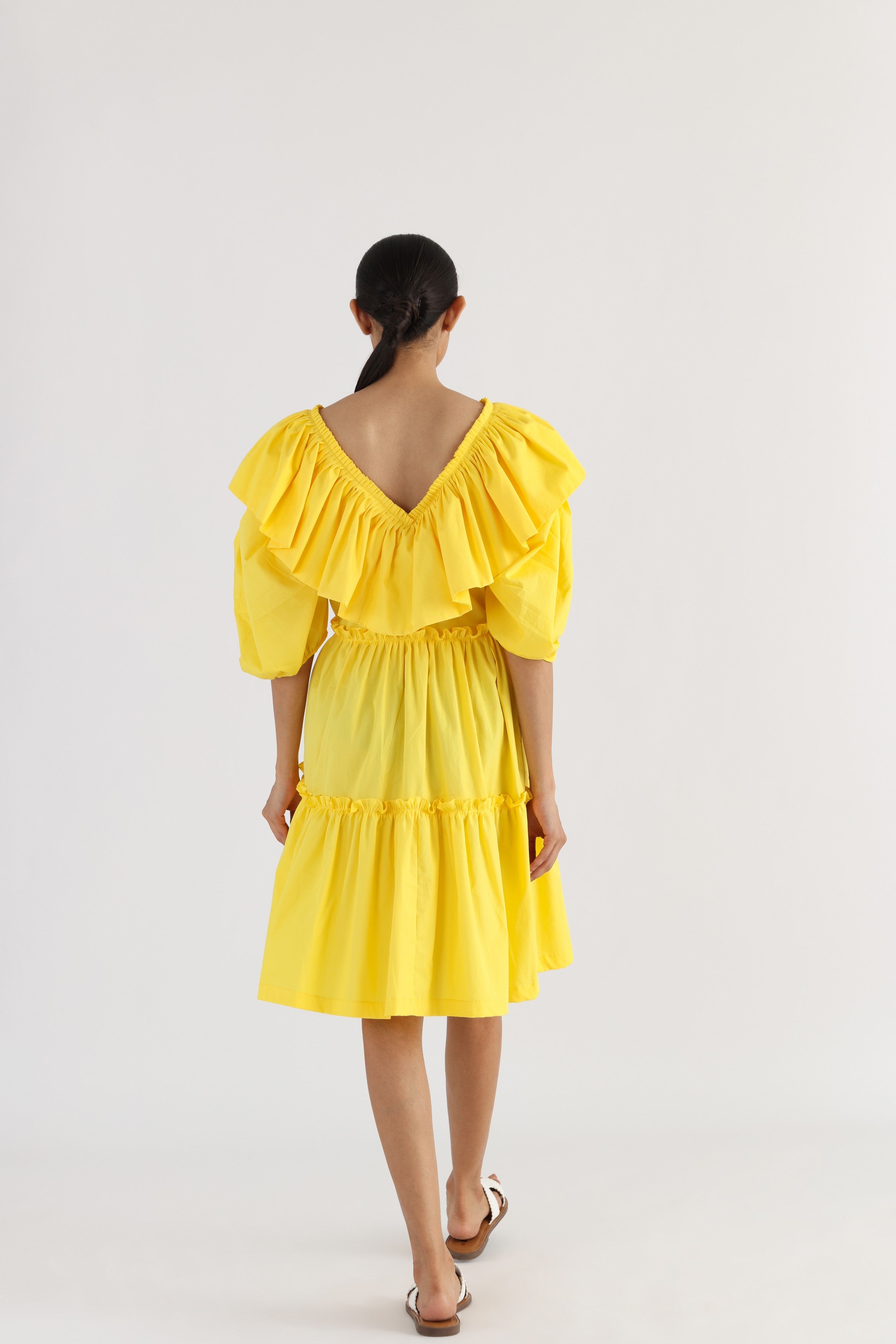 THE EUNOIA FRILL DRESS
