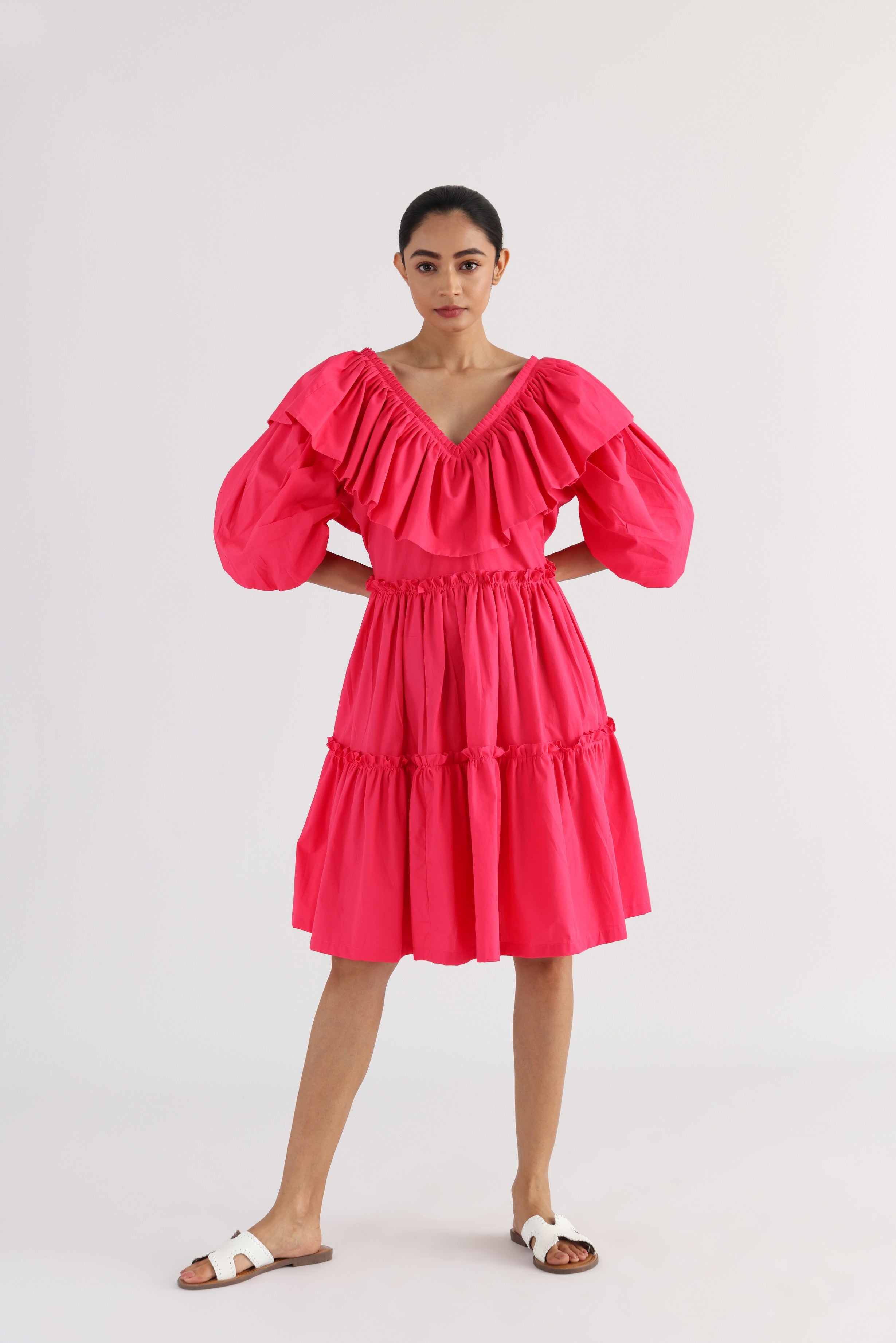 THE EUNOIA FRILL DRESS