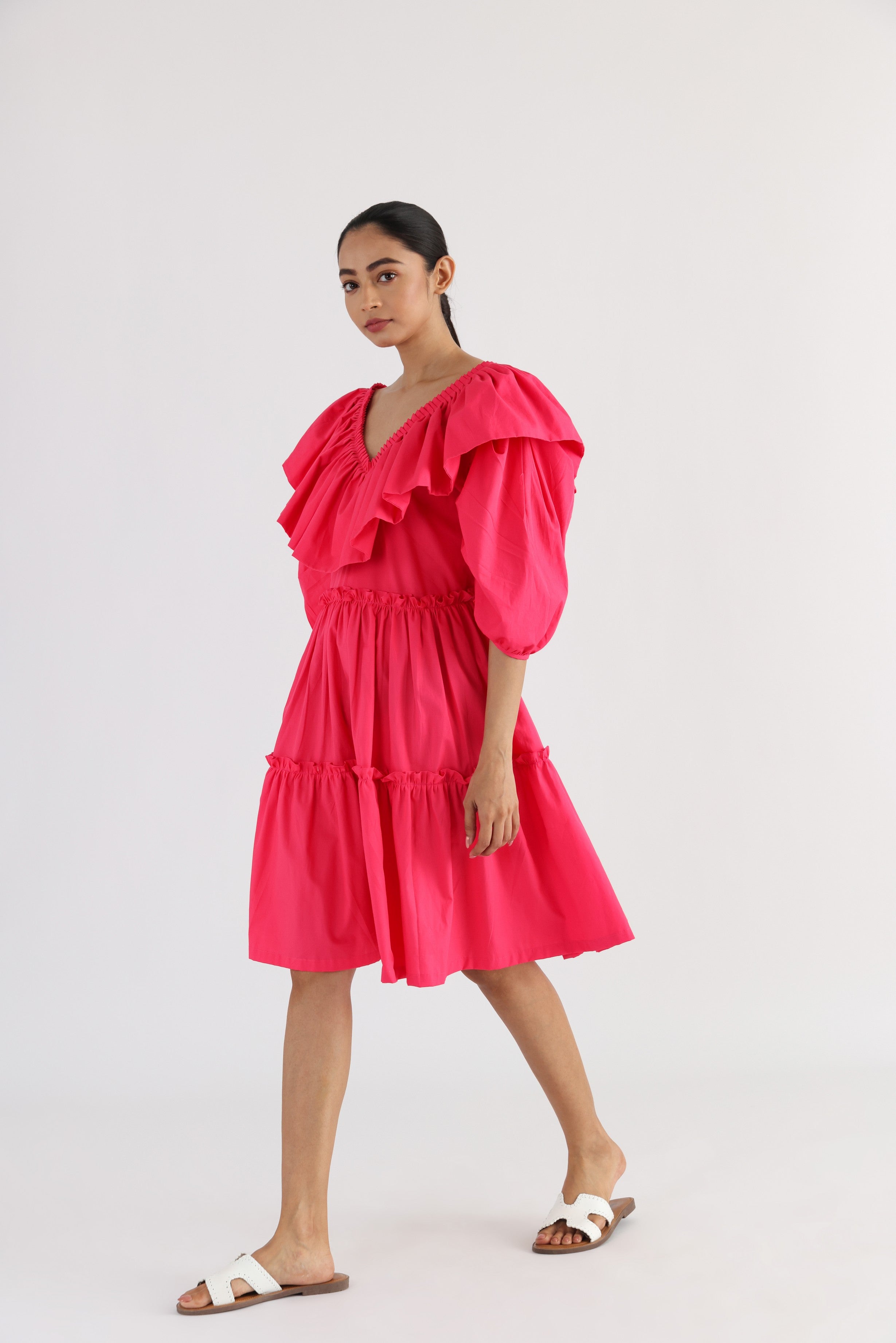 THE EUNOIA FRILL DRESS