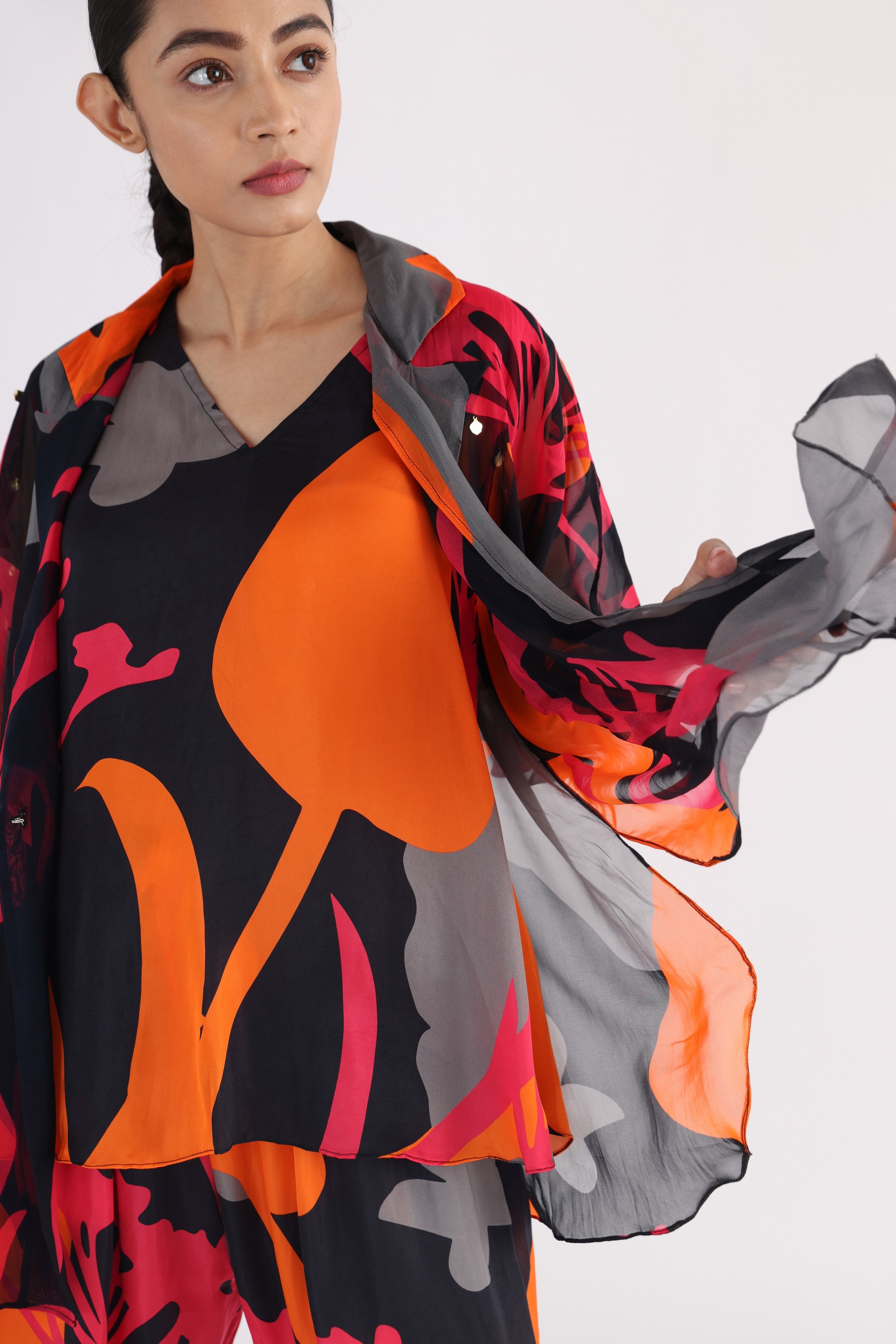THE ORGANZA OVERLAY TOP