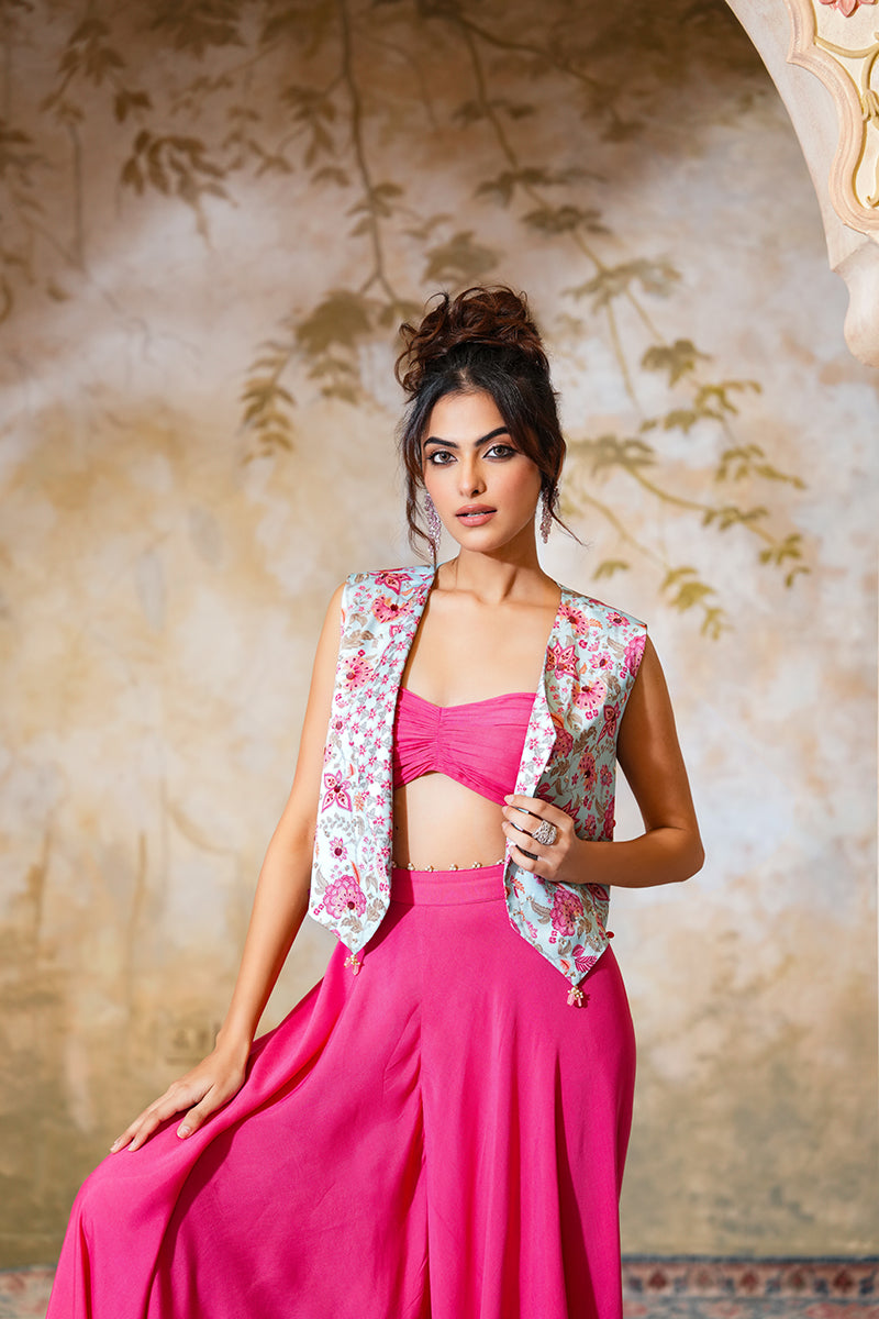 Gulabi Bageecha Sharara Set