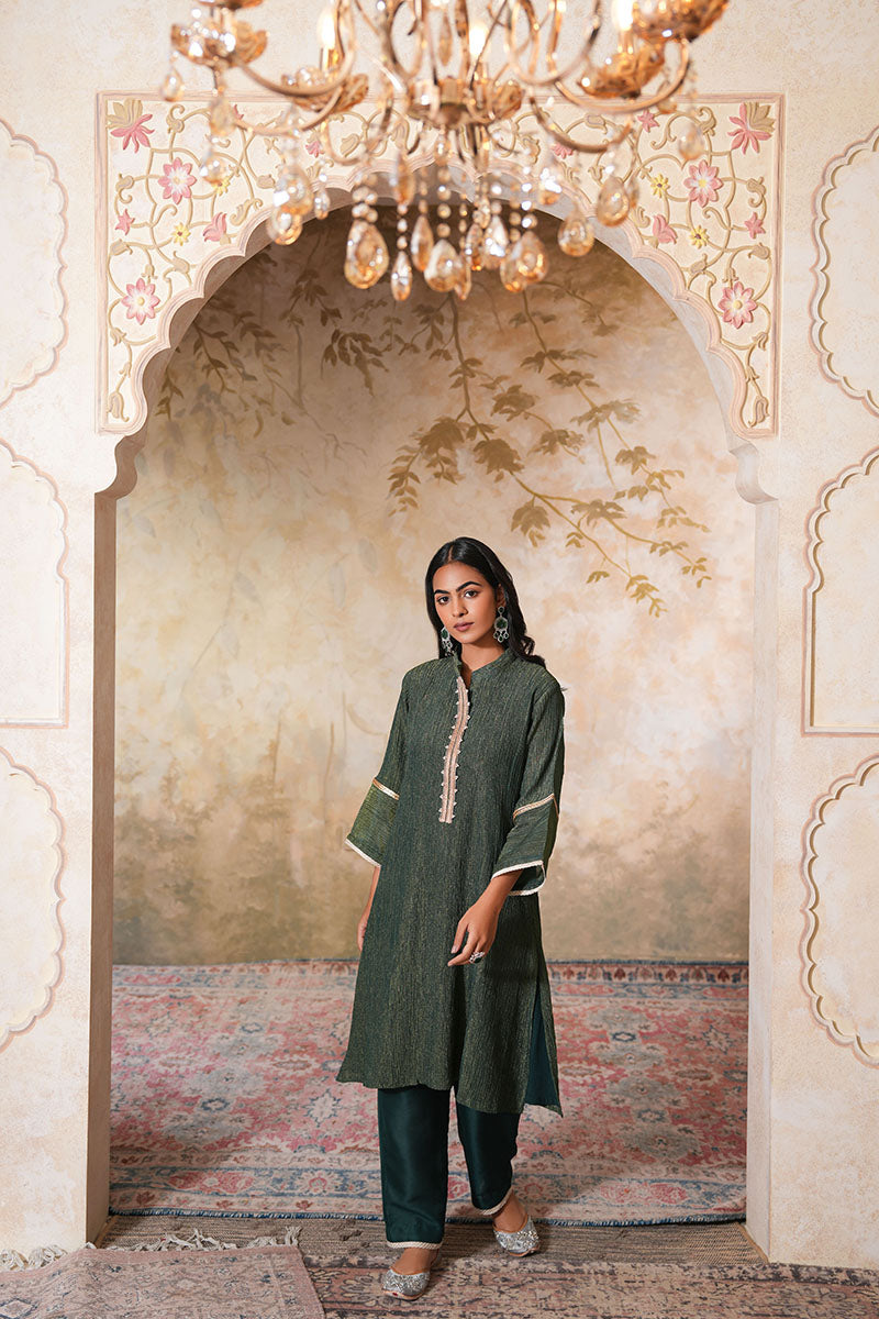 Bagh Tissue Silk Kurta
