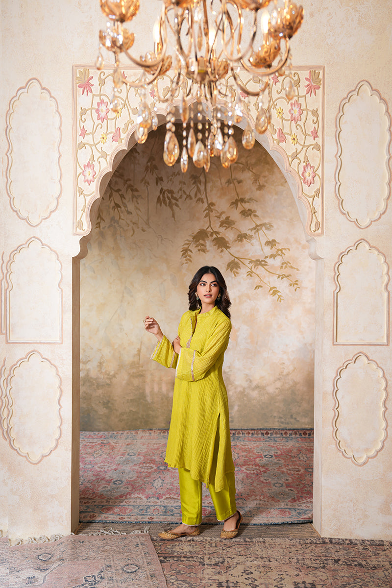 Angoori Tissue Silk Set