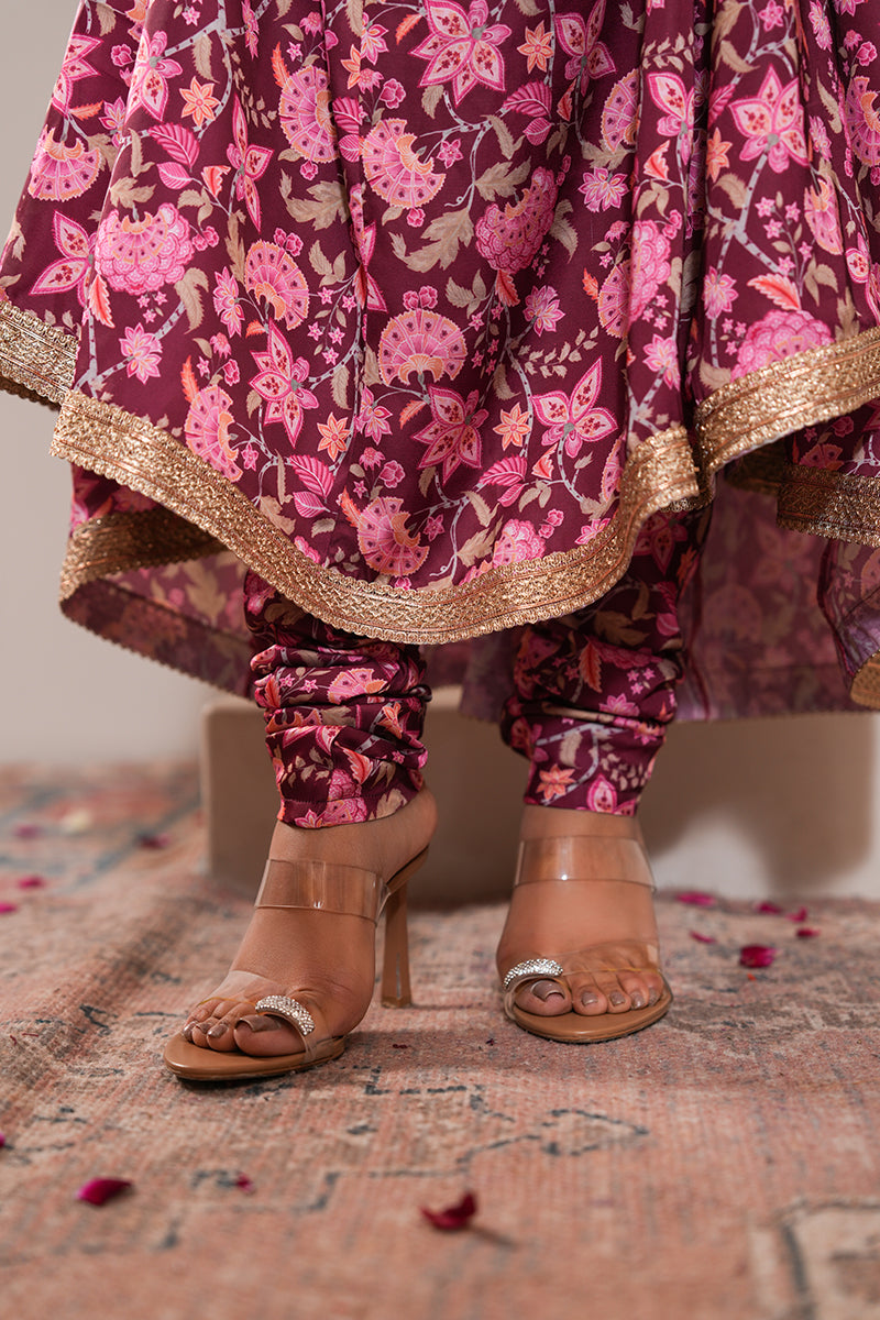 Petunia Gul Anarkali Set