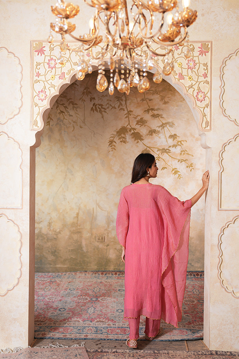 Sharbati Tissue Silk Kaftan