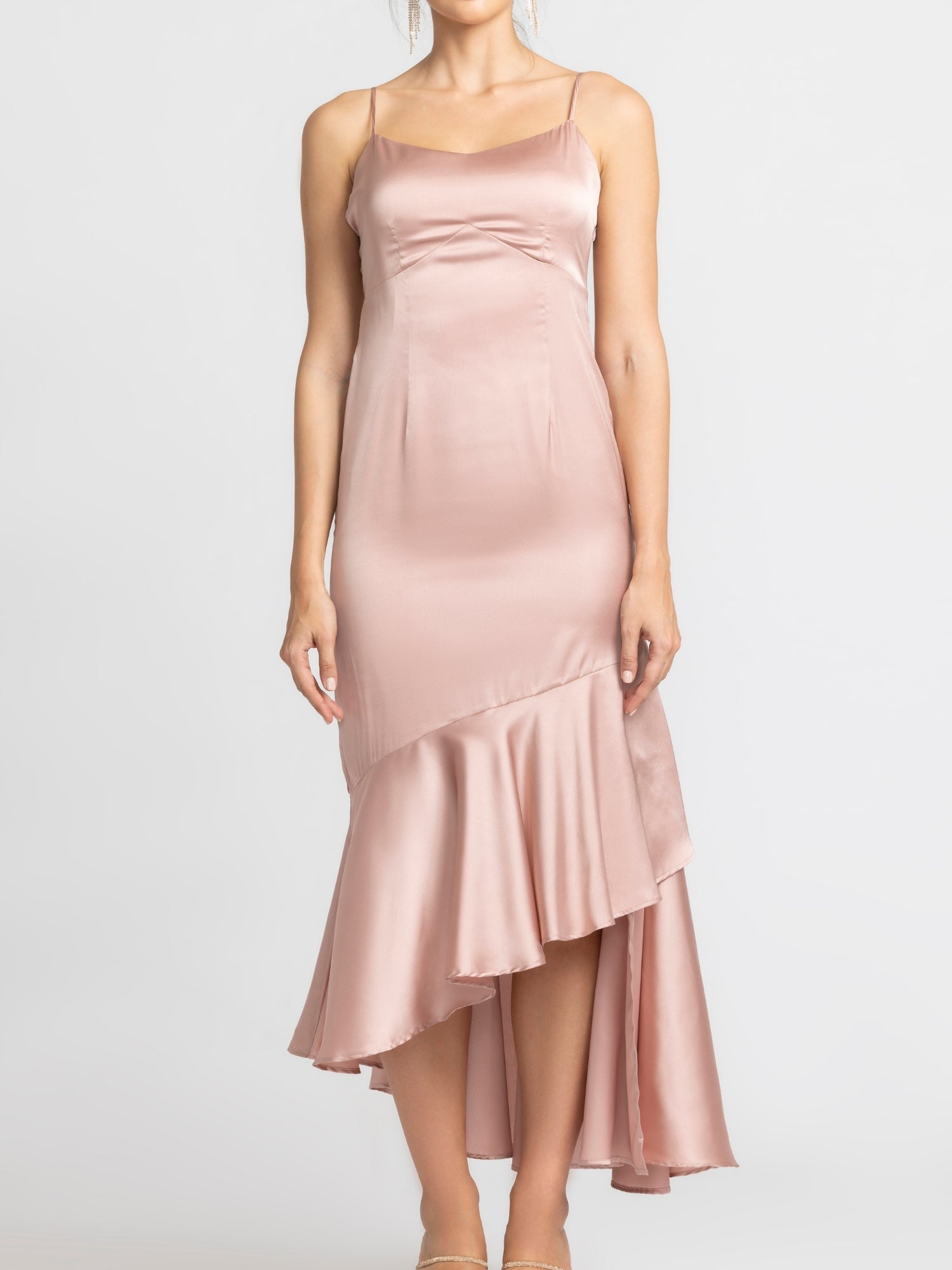 Rose Gold Maxi Dress