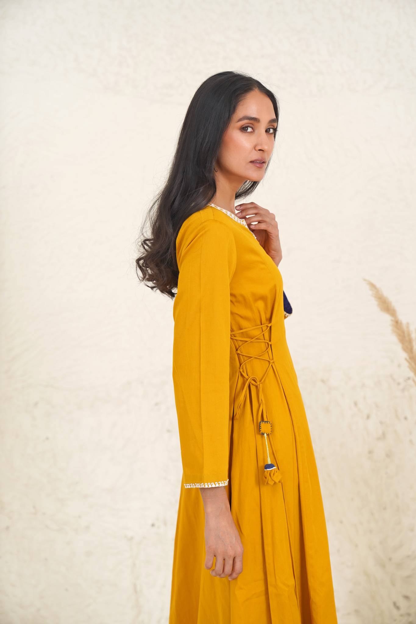 Gold Cashmere Kurta