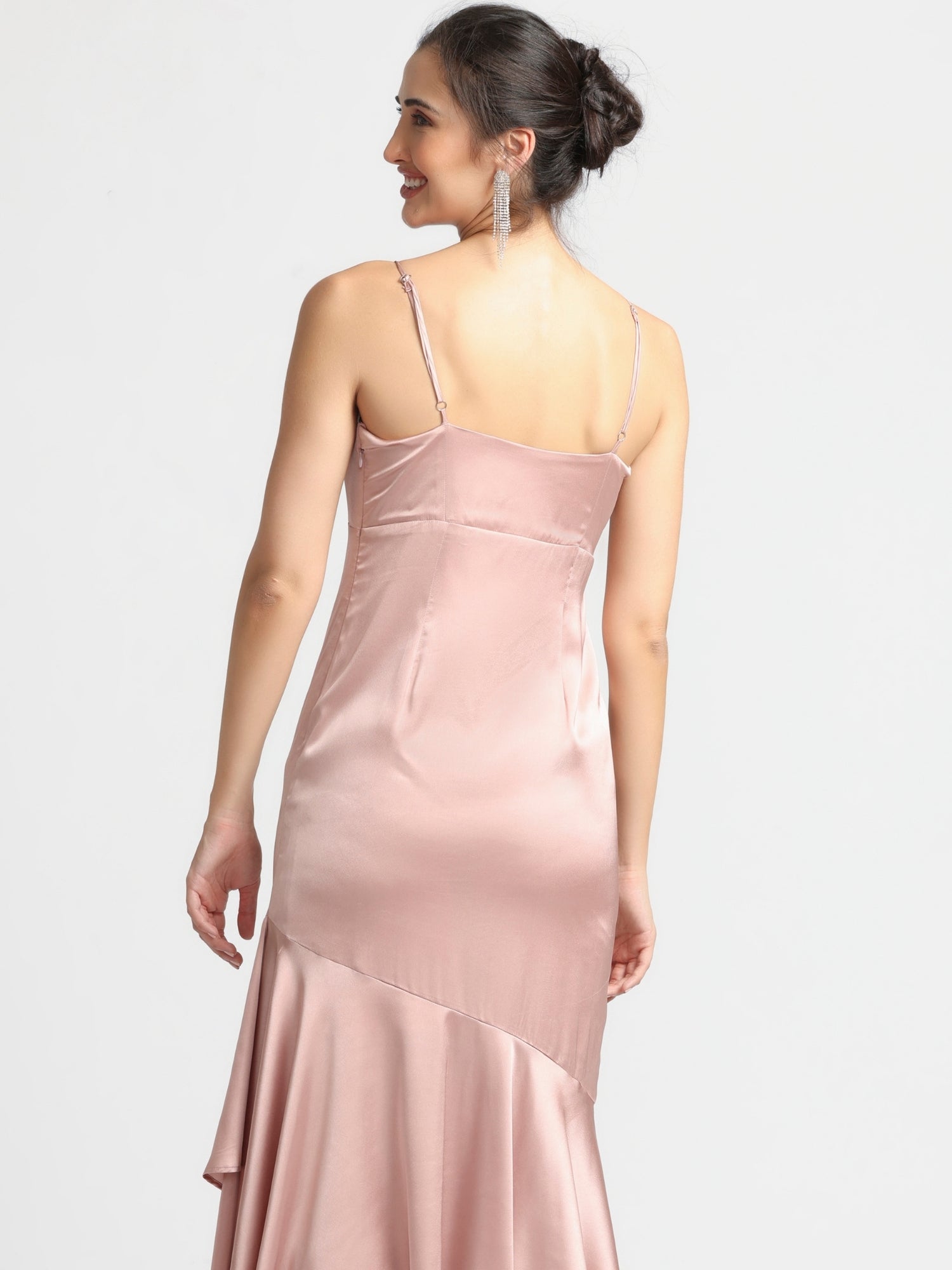Rose Gold Maxi Dress