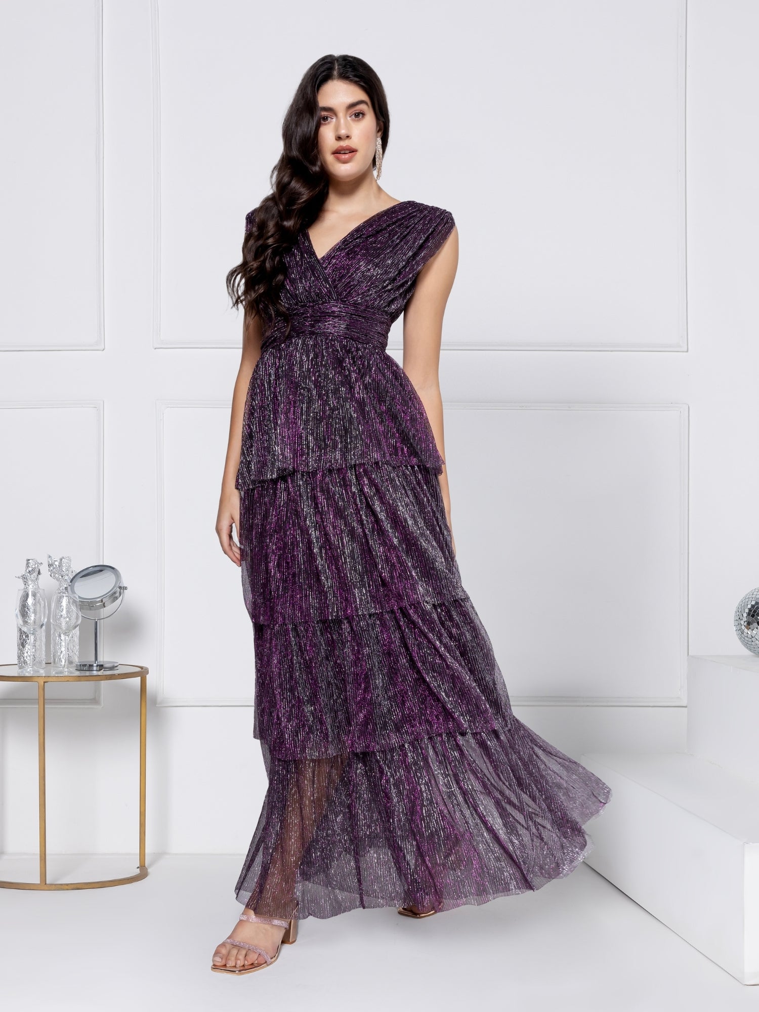 Twilight Sparkle Soirée Maxi Dress