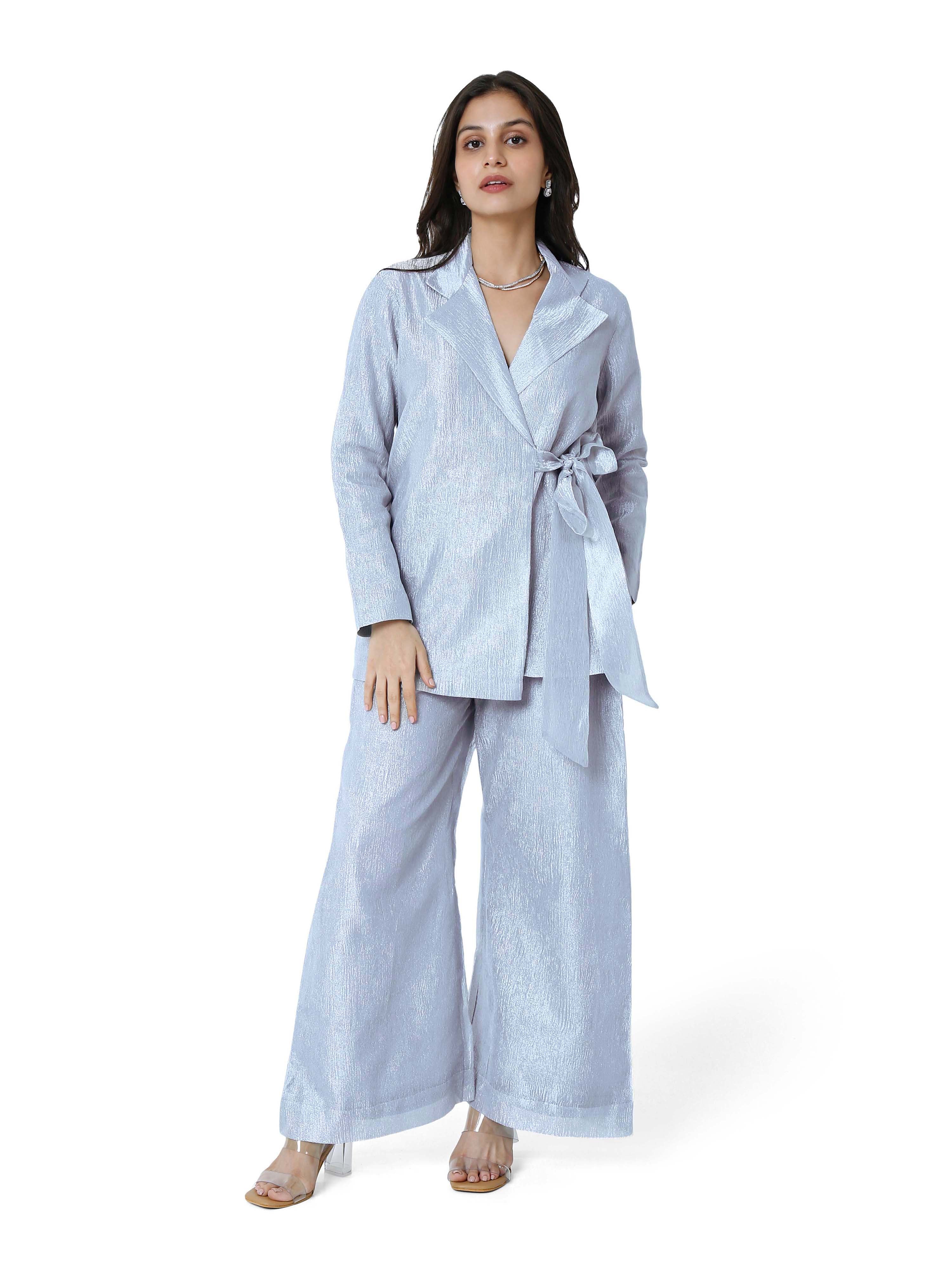 Silver Jacket and Pant
