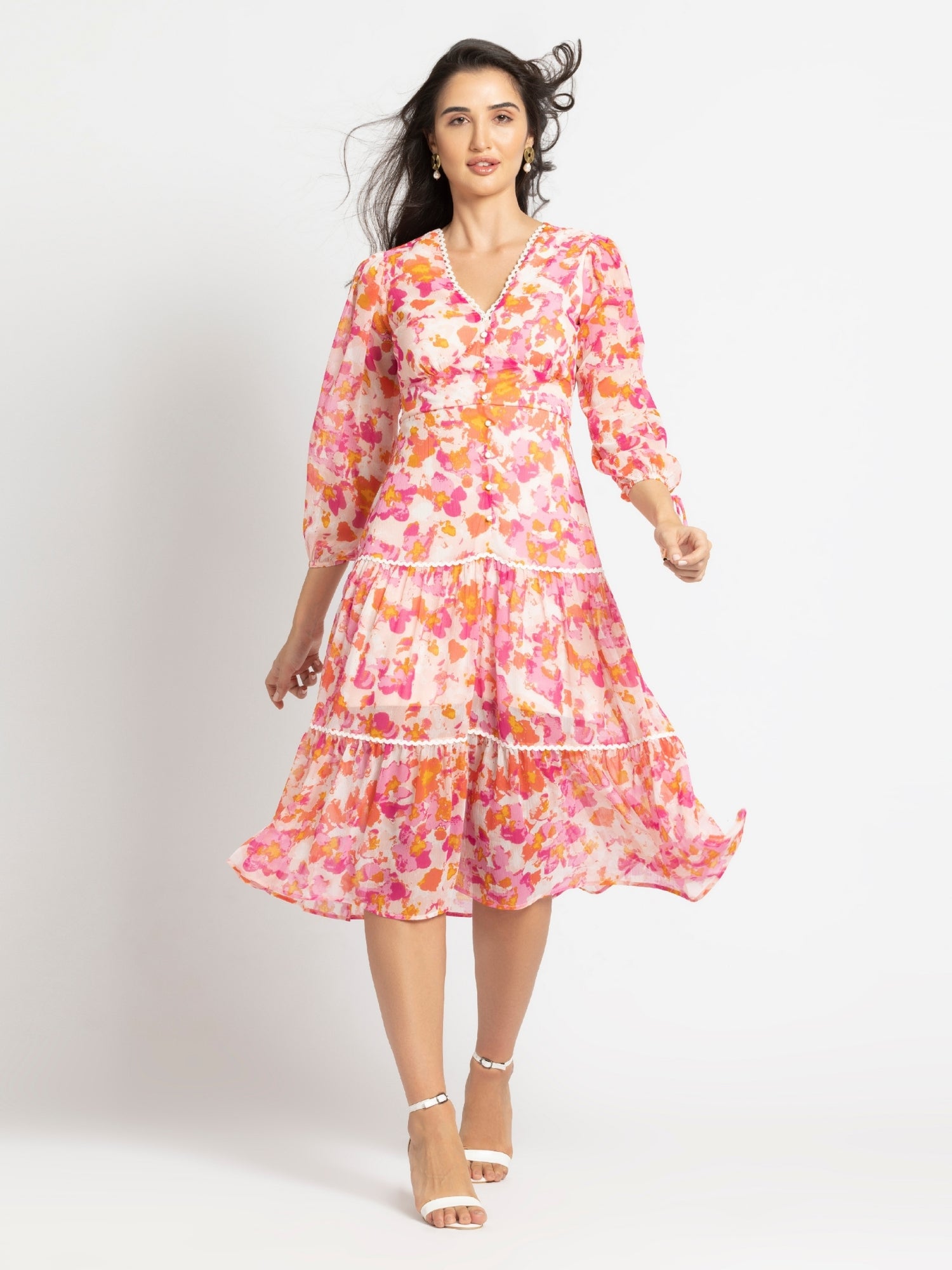 Meadow Muse Midi Dress