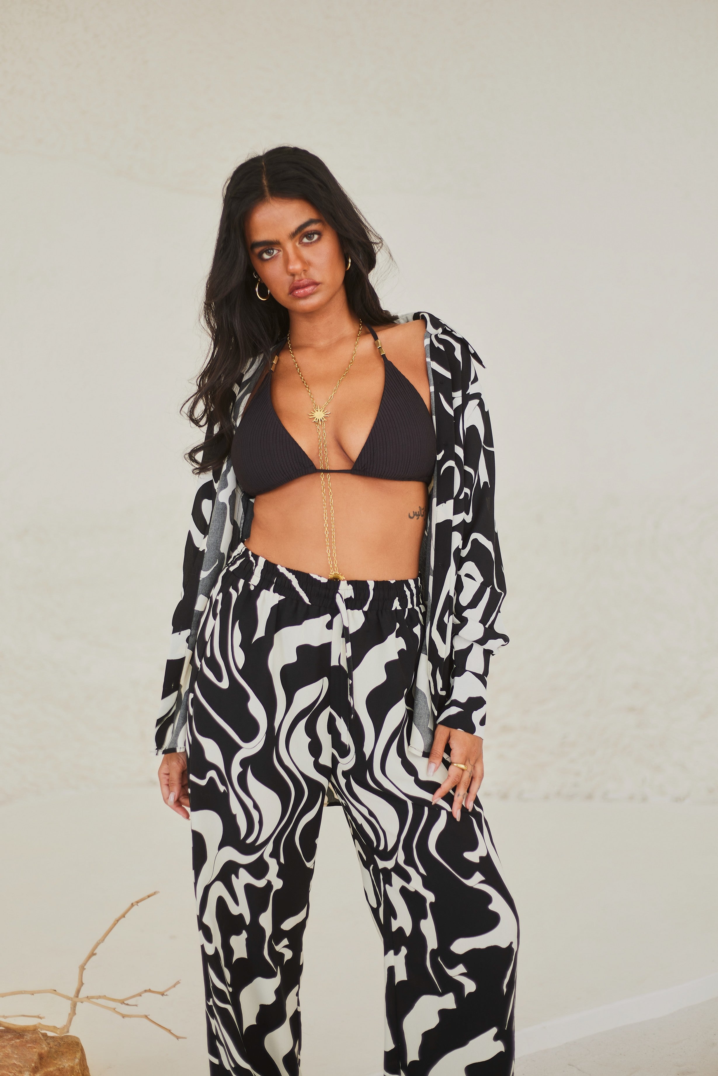 Abstract Printed Shirt