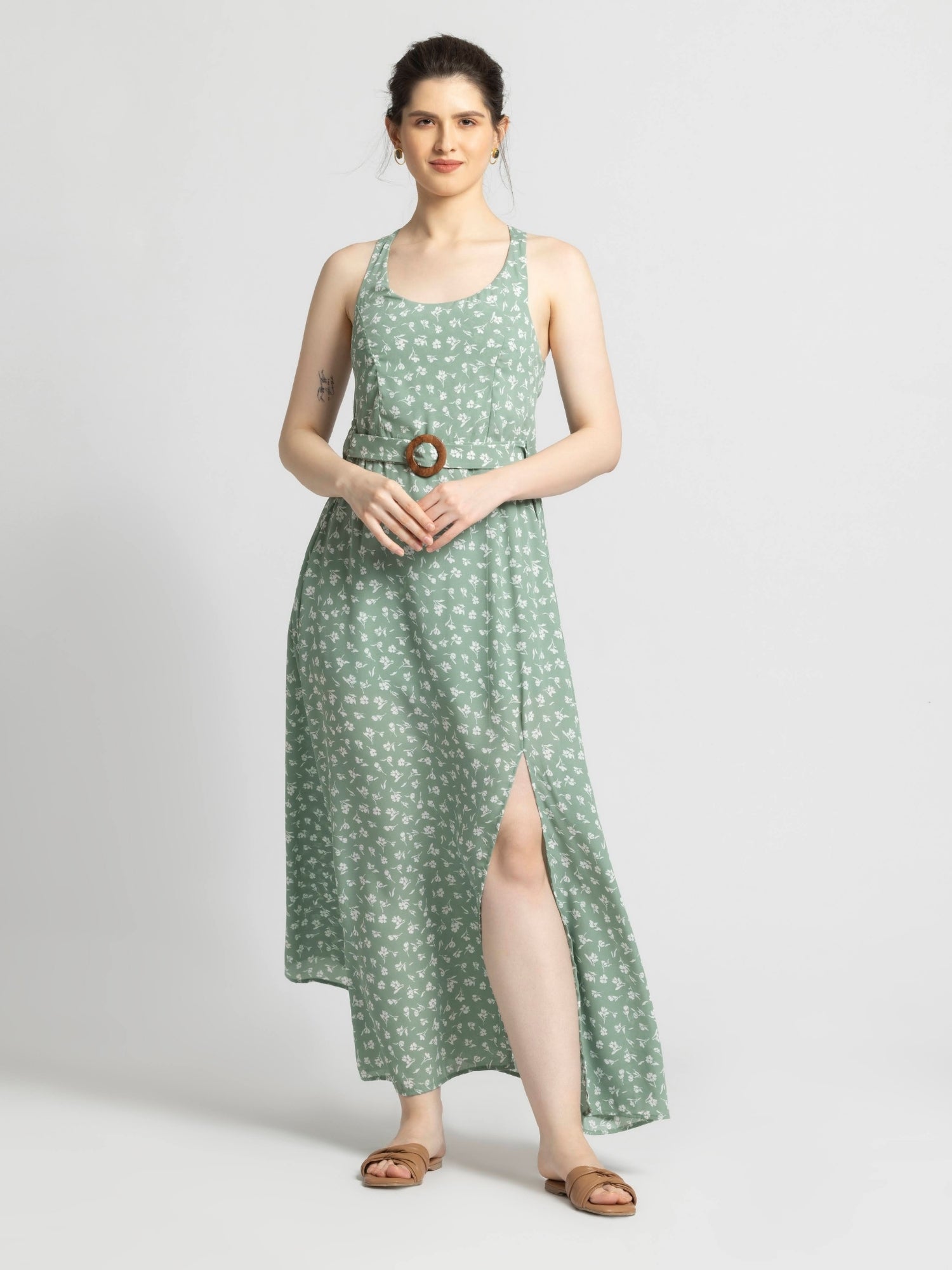Tranquil Garden Maxi Dress