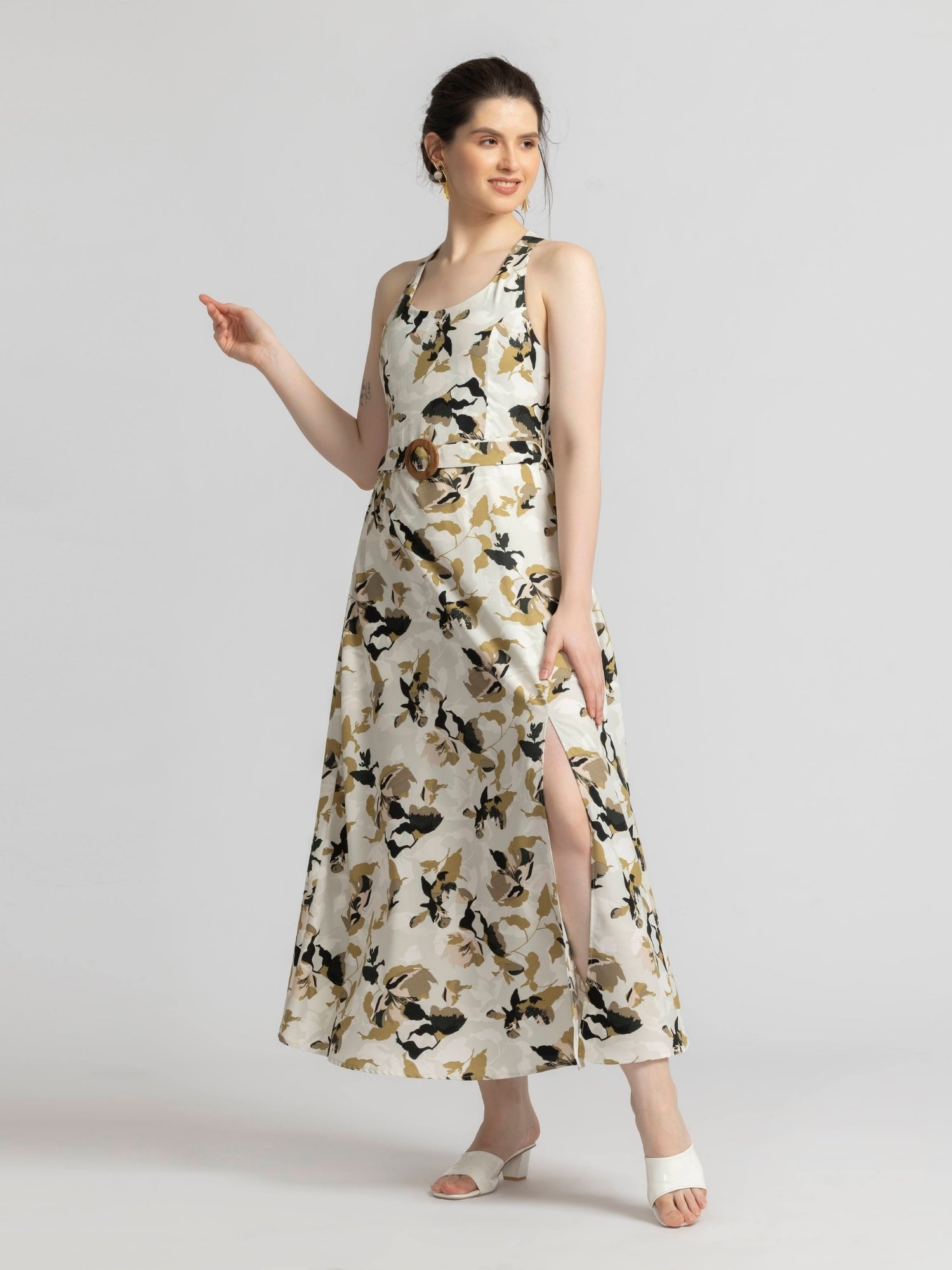 Autumn Romance Maxi Dress