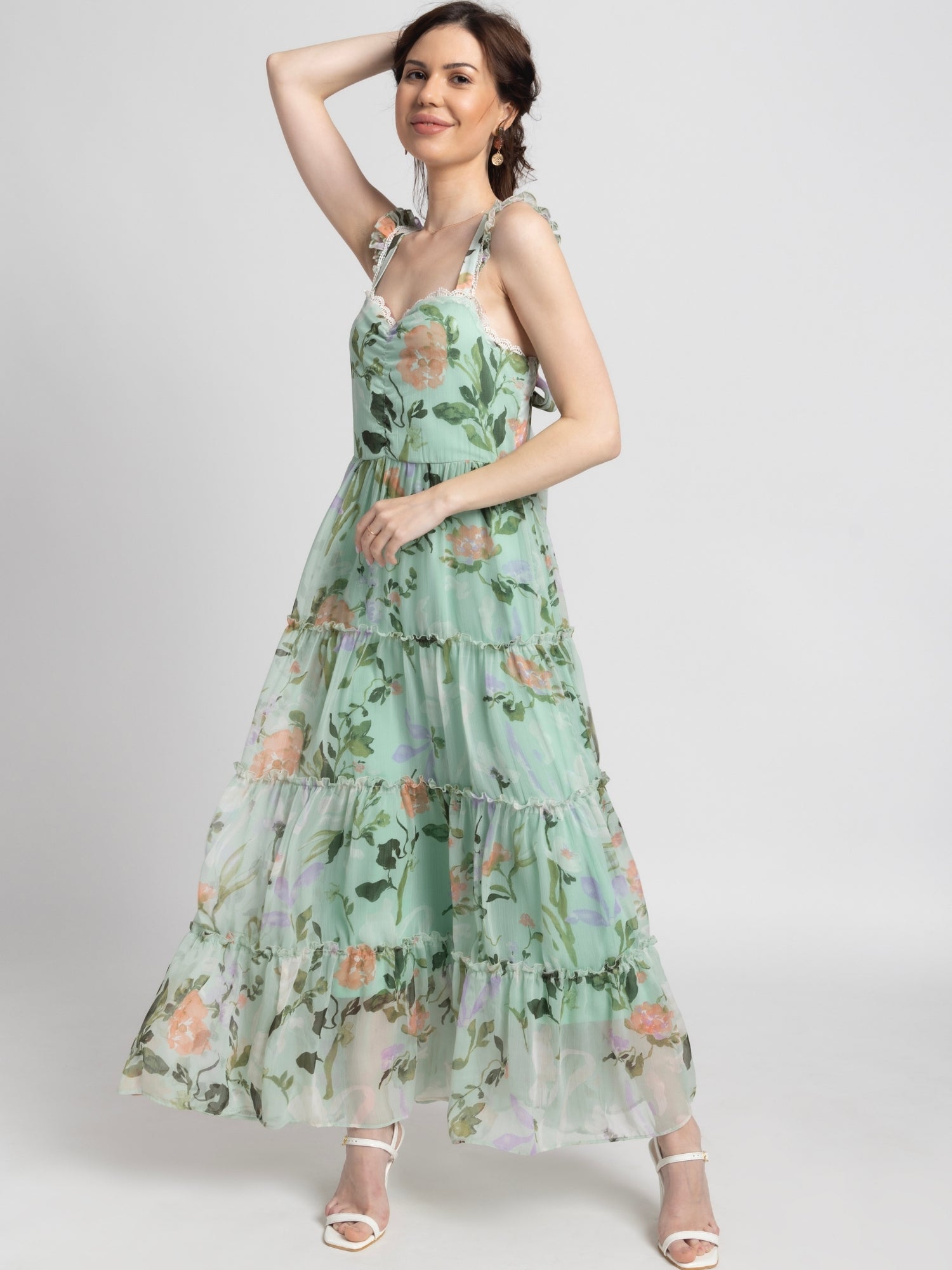 Aurora Garden Maxi Dress