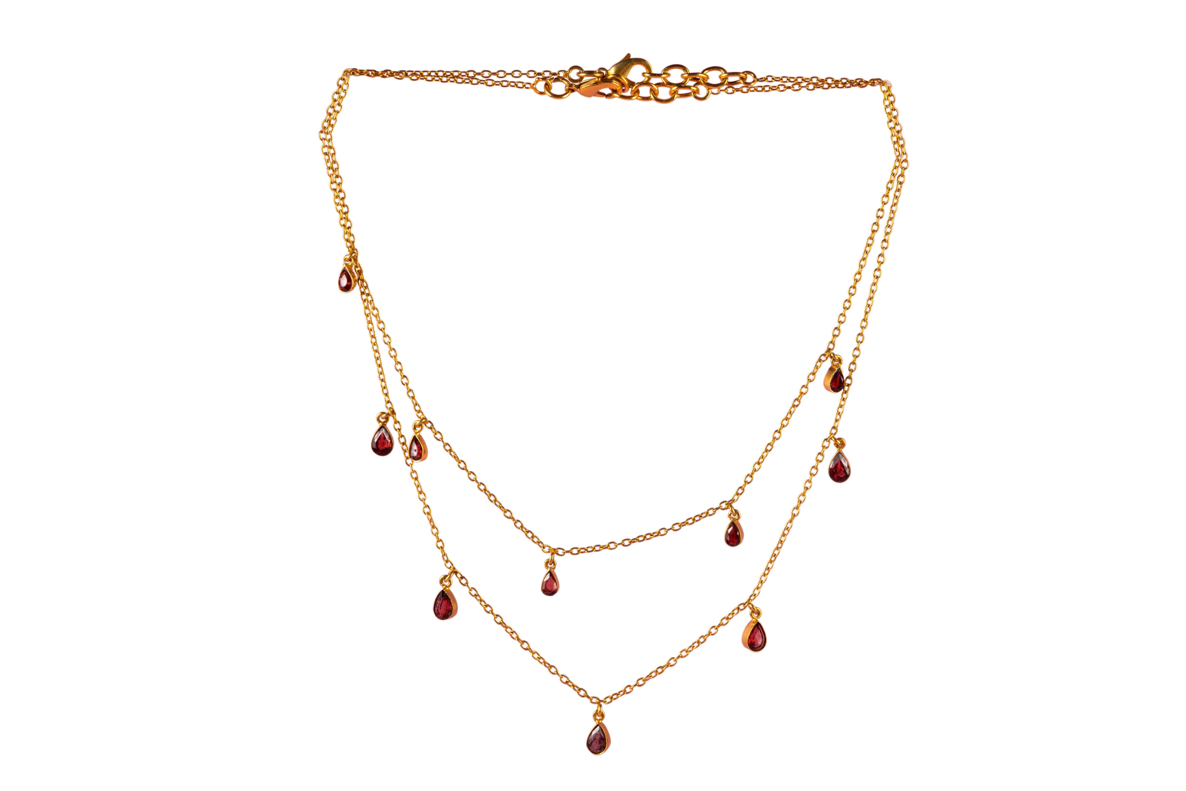 Garnet Witch Chain