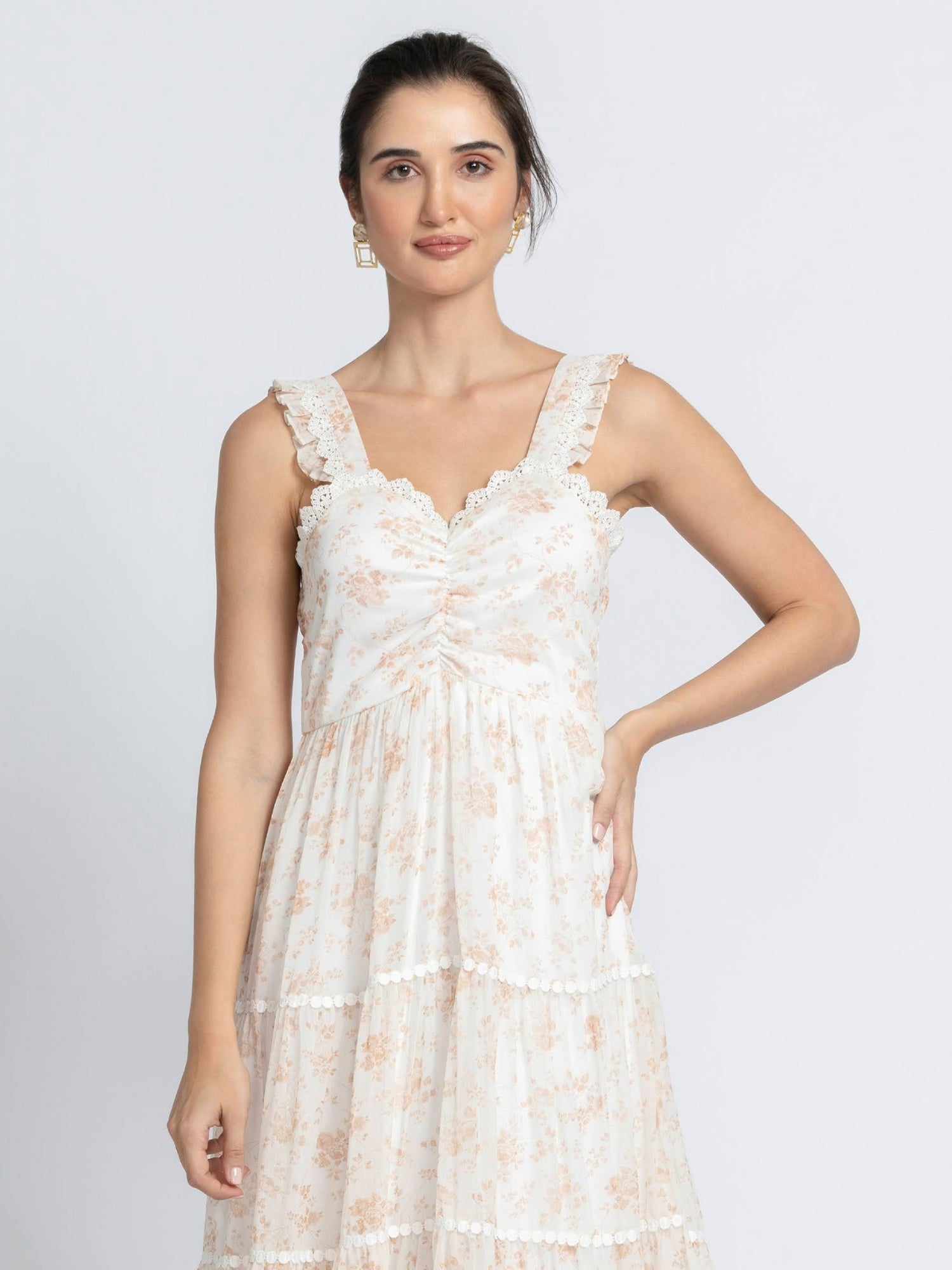 Crimson Comfort Sleeveless Maxi Dress