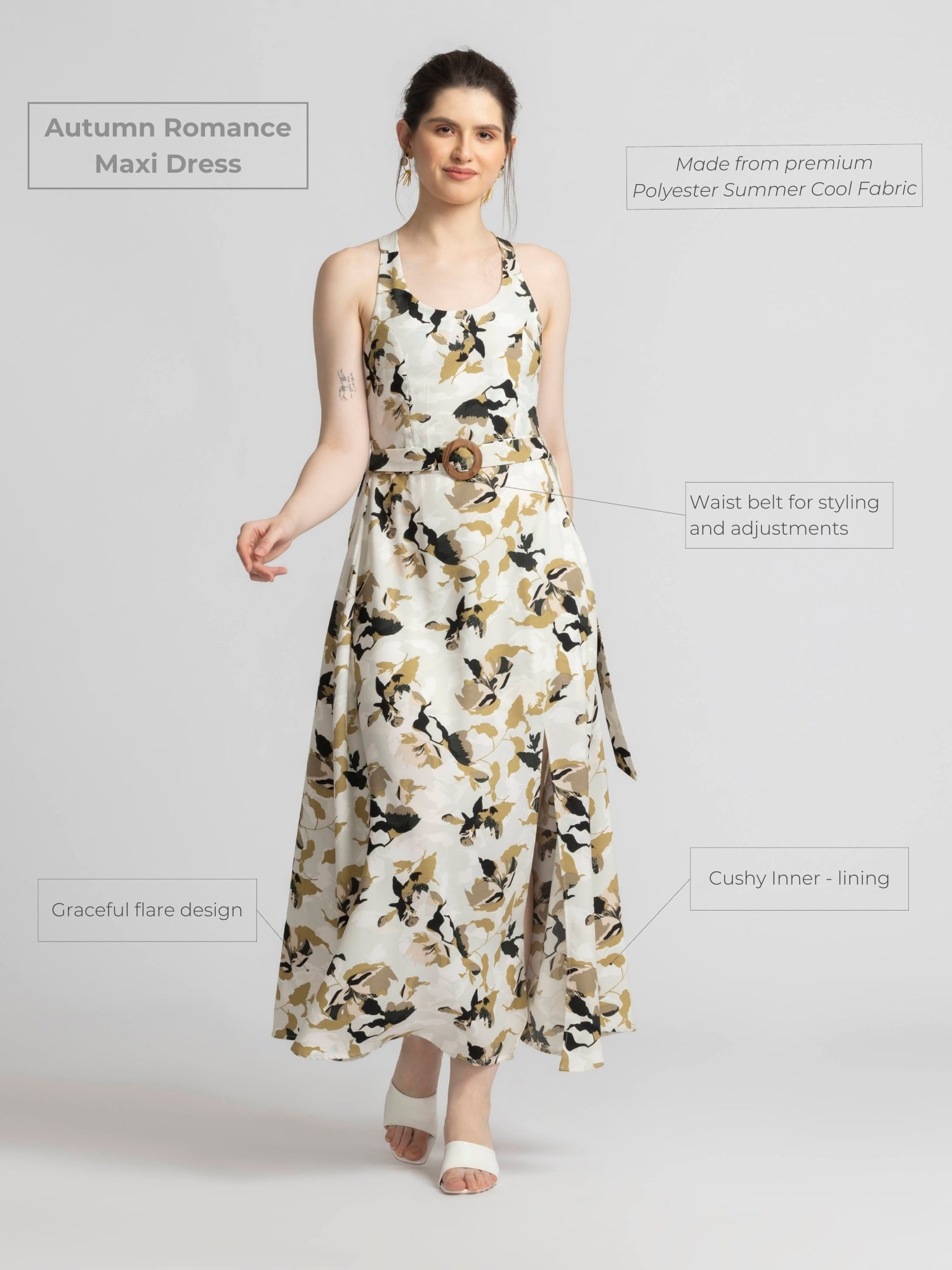 Autumn Romance Maxi Dress