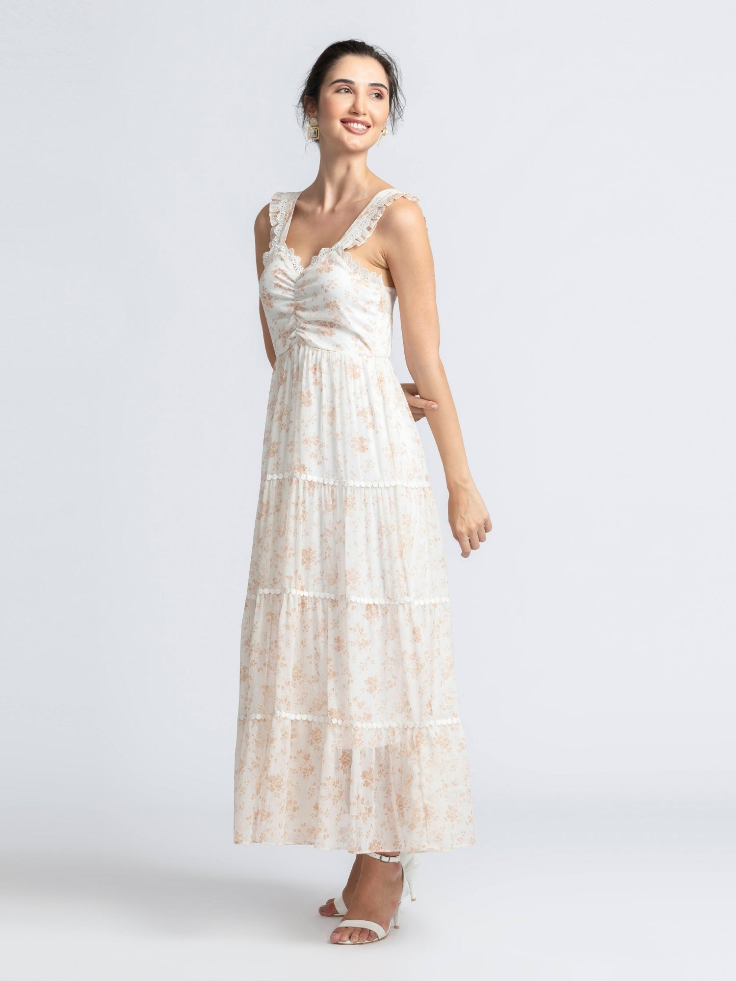 Crimson Comfort Sleeveless Maxi Dress