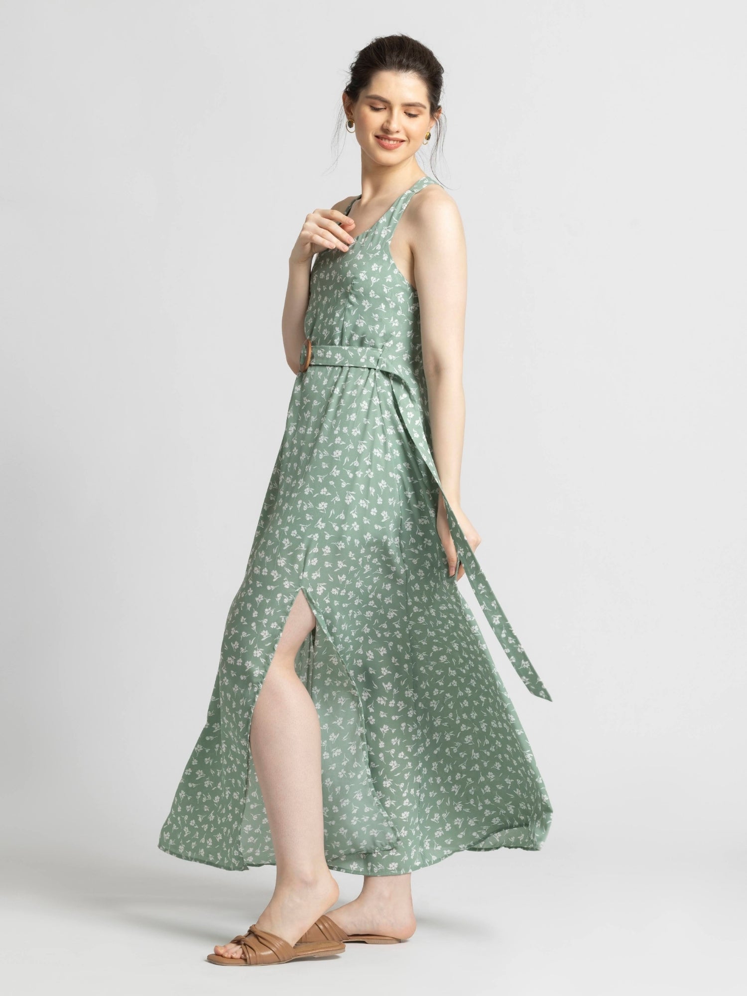 Tranquil Garden Maxi Dress