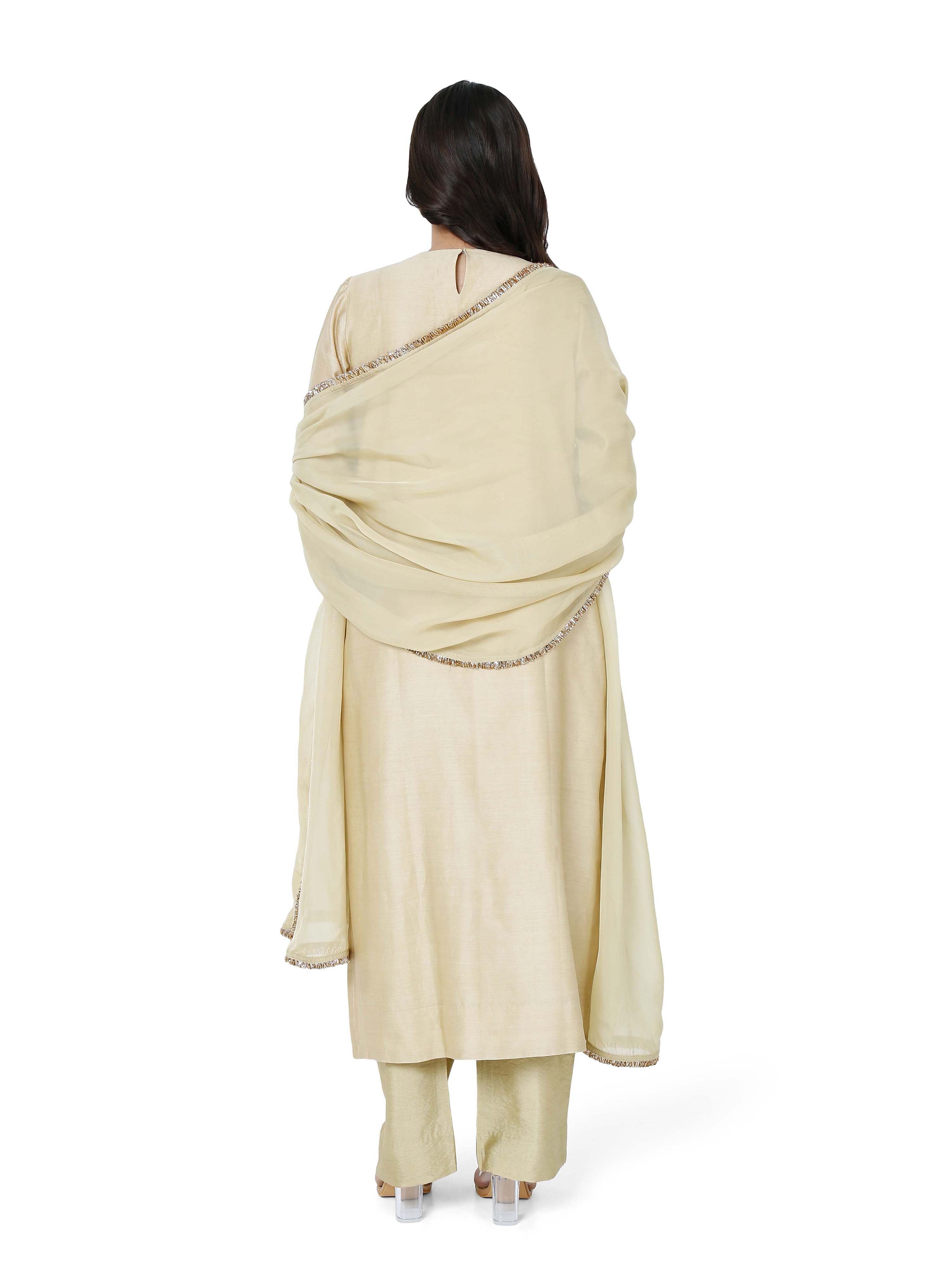 Pista Green stright kurta