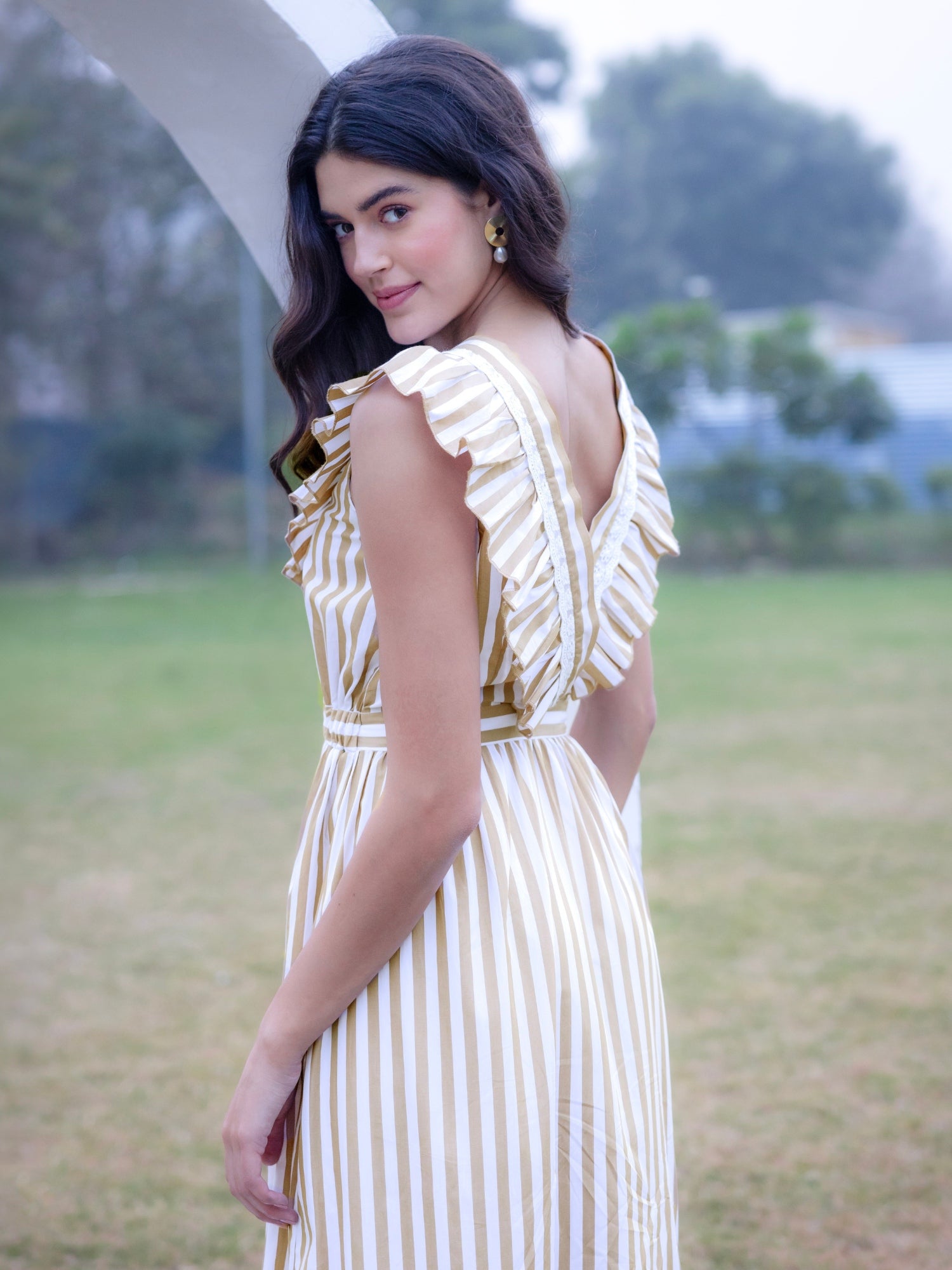 Riviera Elegance Maxi Dress