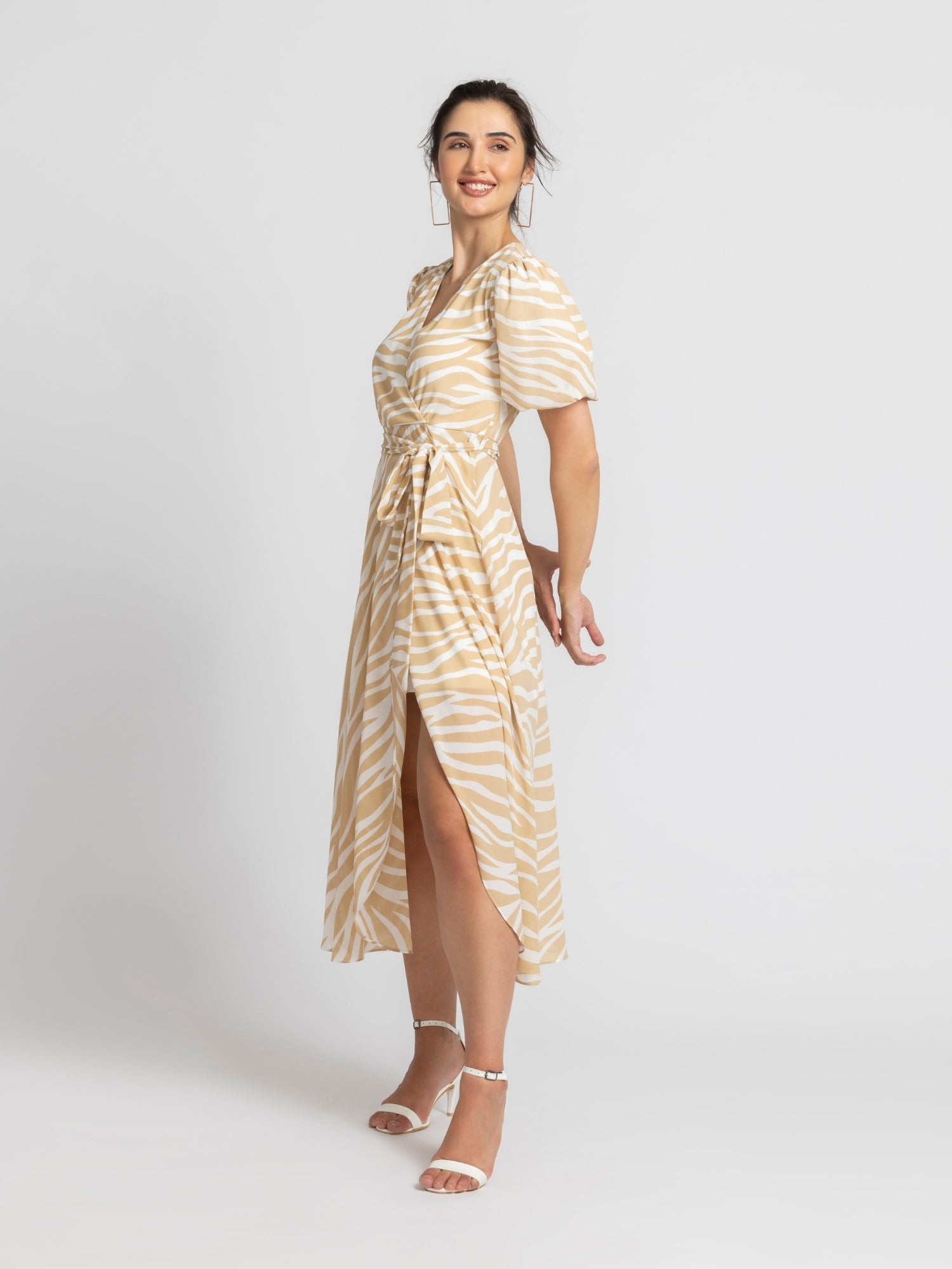 Whispering Sunshine Midi Dress