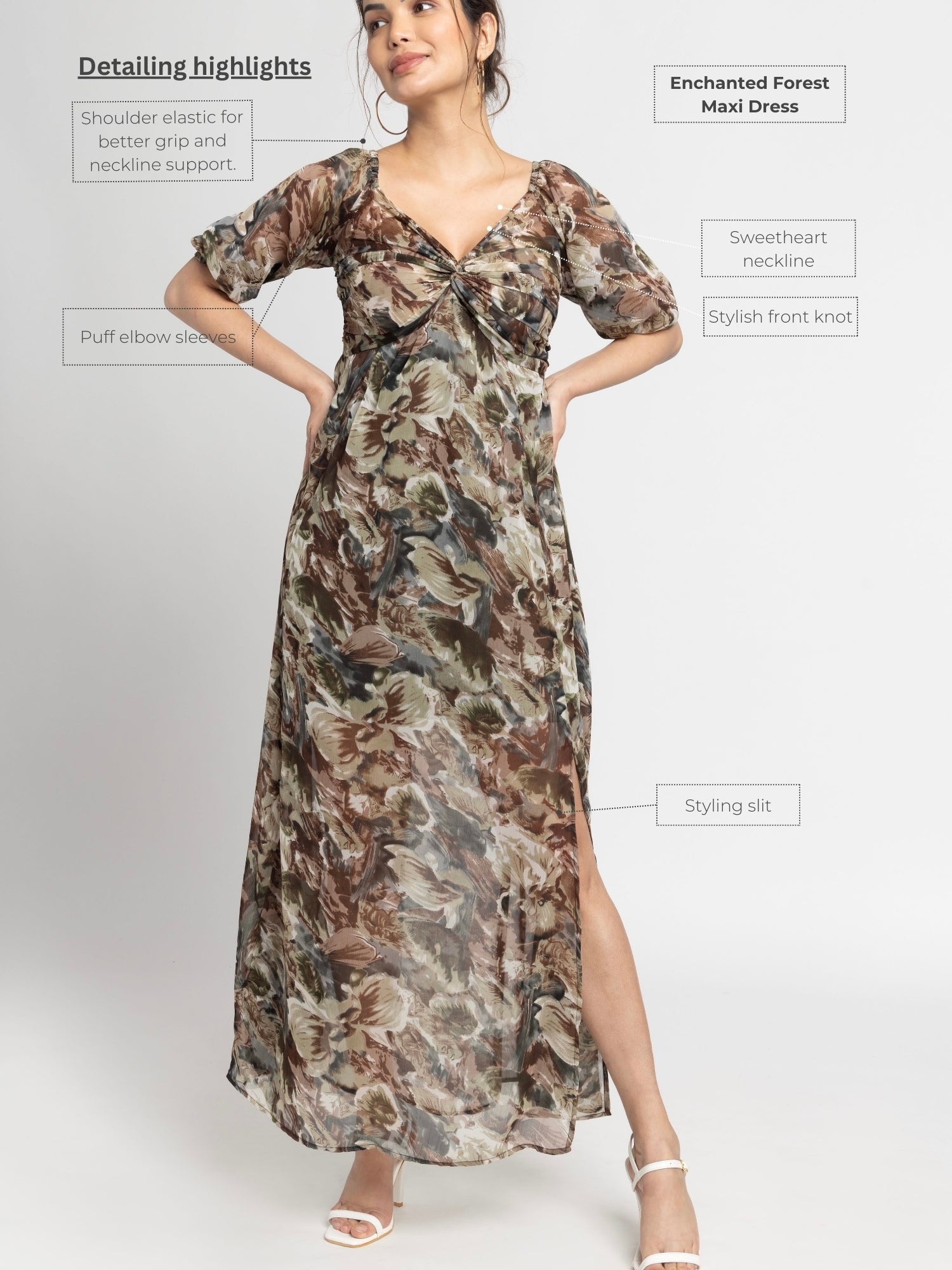 Enchanted Forest Maxi Dress