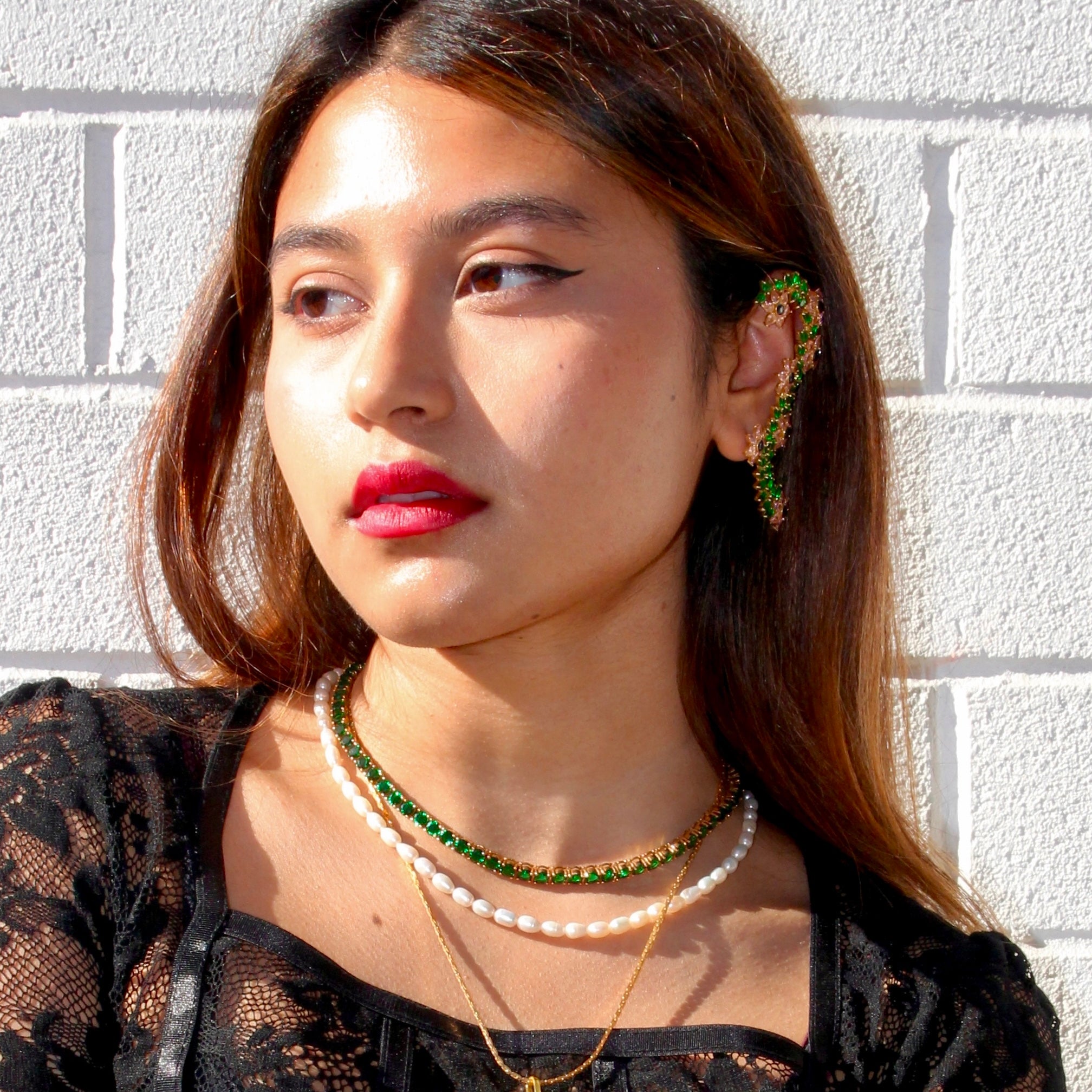 Peony Pearl Chain