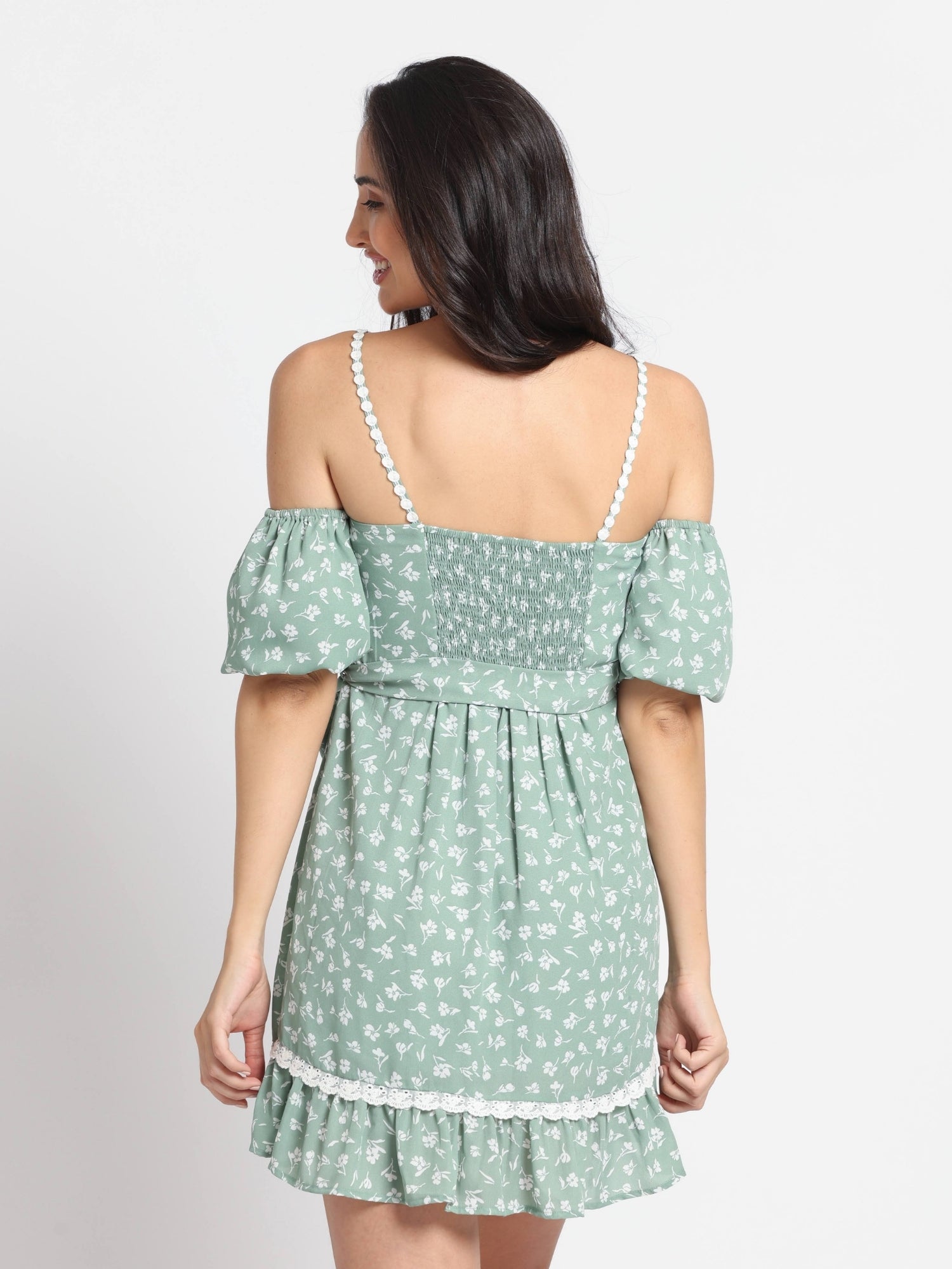 Tranquil Garden Mini Dress