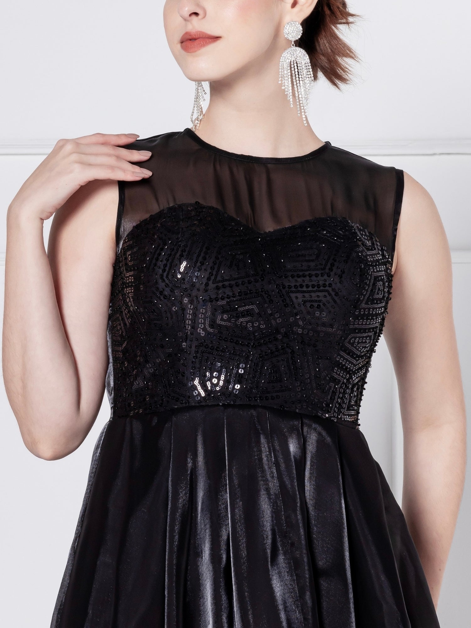 Midnight Luxe Mini Dress