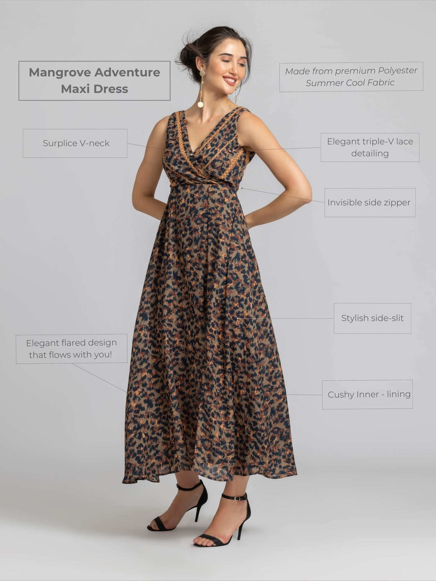 Mangrove Adventure Maxi Dress