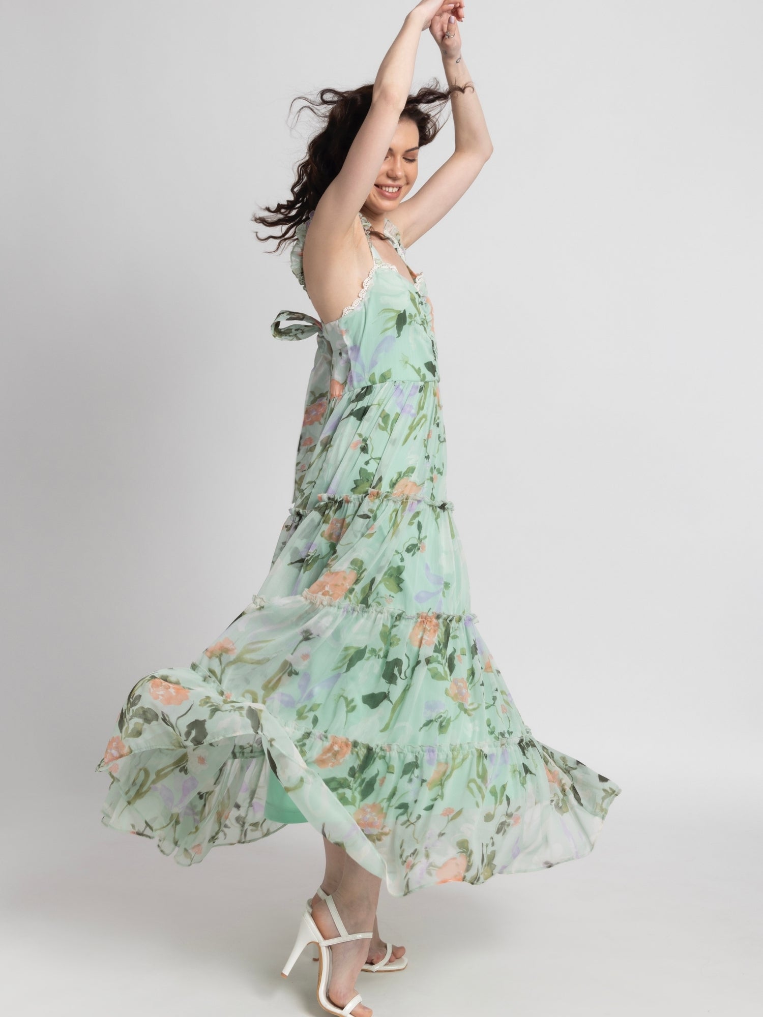 Aurora Garden Maxi Dress