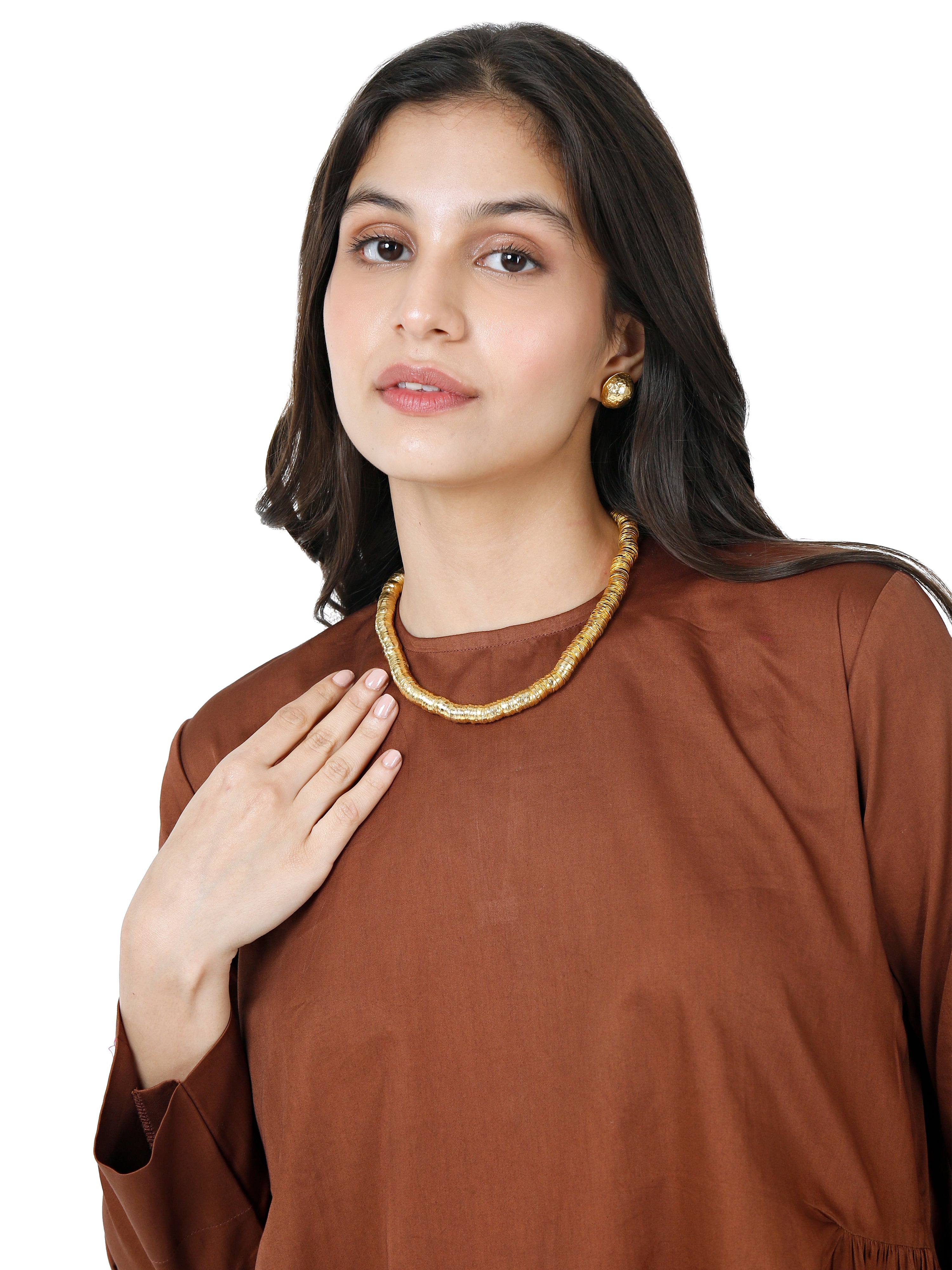 Cotton Satin short kurta set