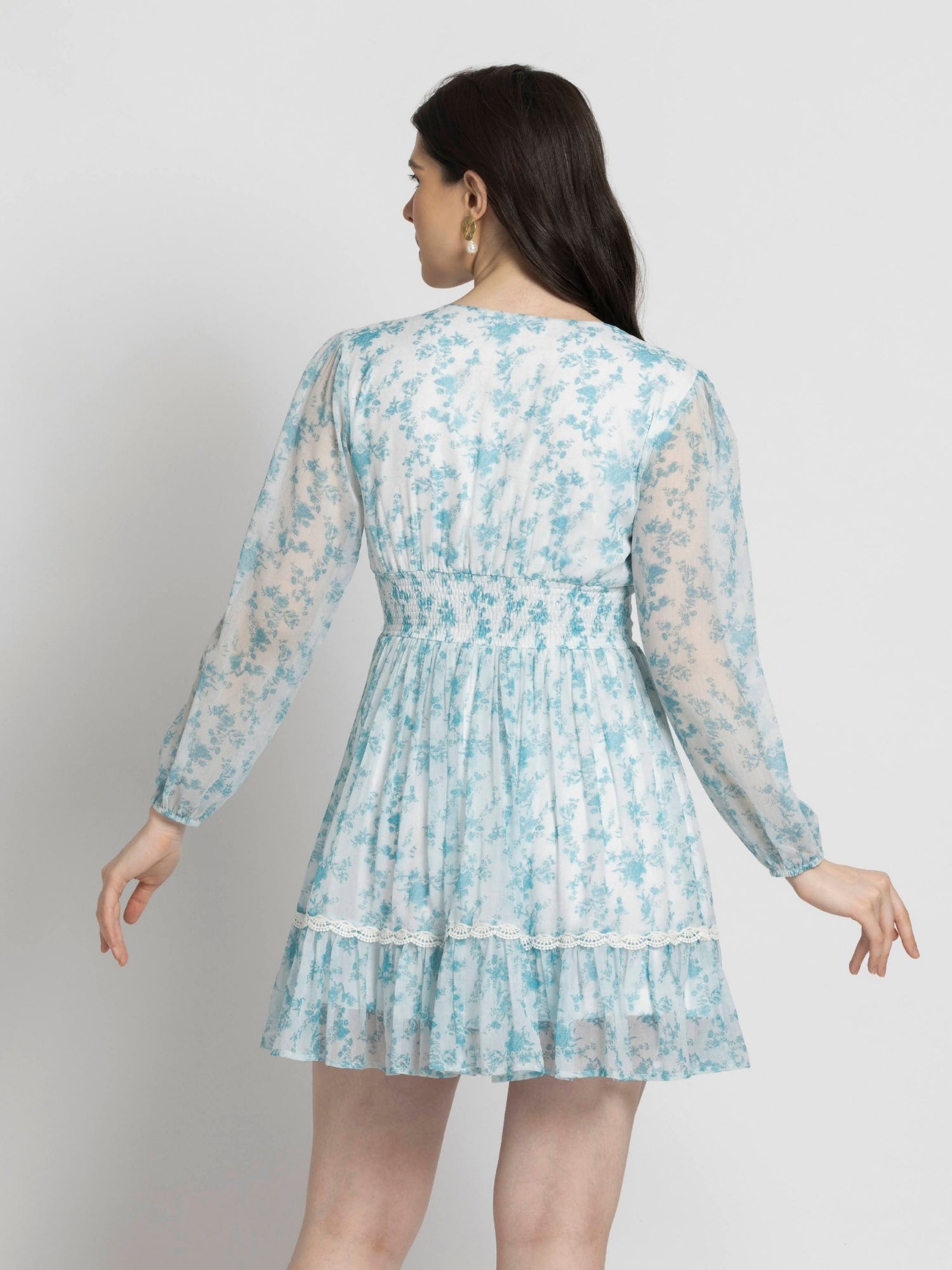 Azure Breeze Mini Dress